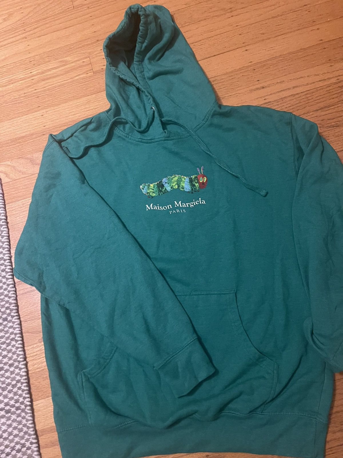 Mega Yacht Mega Yacht Maison Margiela Hungry Caterpillar hoodie Grailed