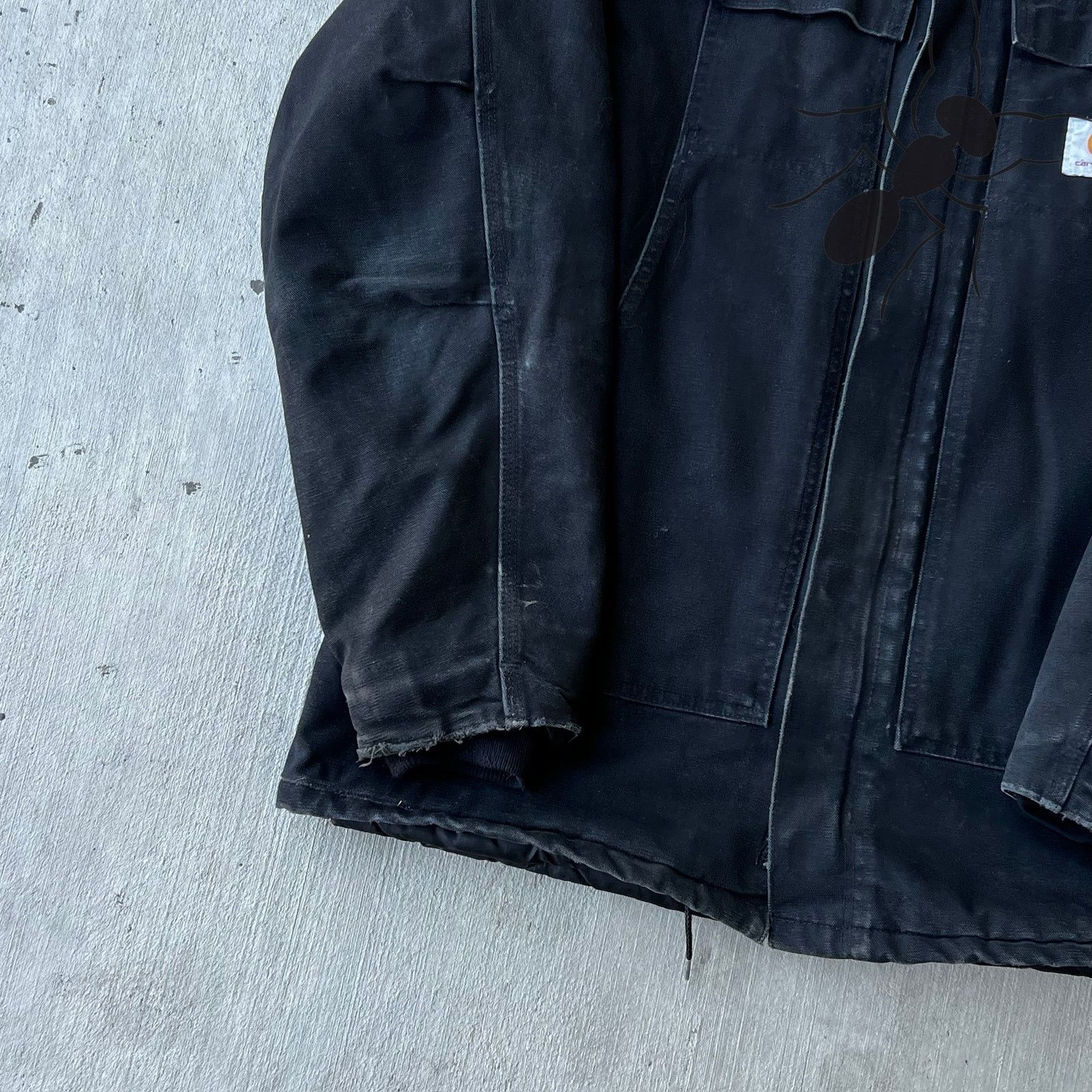 Carhartt × Vintage Carhartt C26 BLK arctic black work wear jacket Size US XL / EU 56 / 4 - 9 Thumbnail
