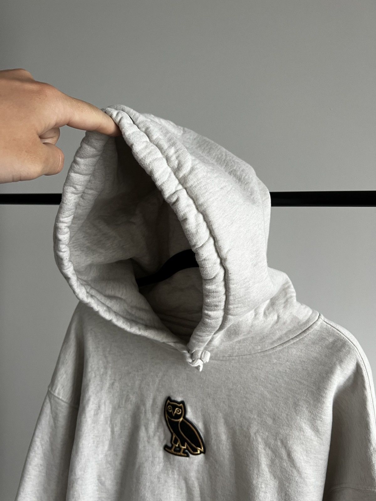 October's Very Own OVO Classic Owl Hoodie SIGNATURE - ASH HEATHER GREY Size US XXL / EU 58 / 5 - 8 Thumbnail