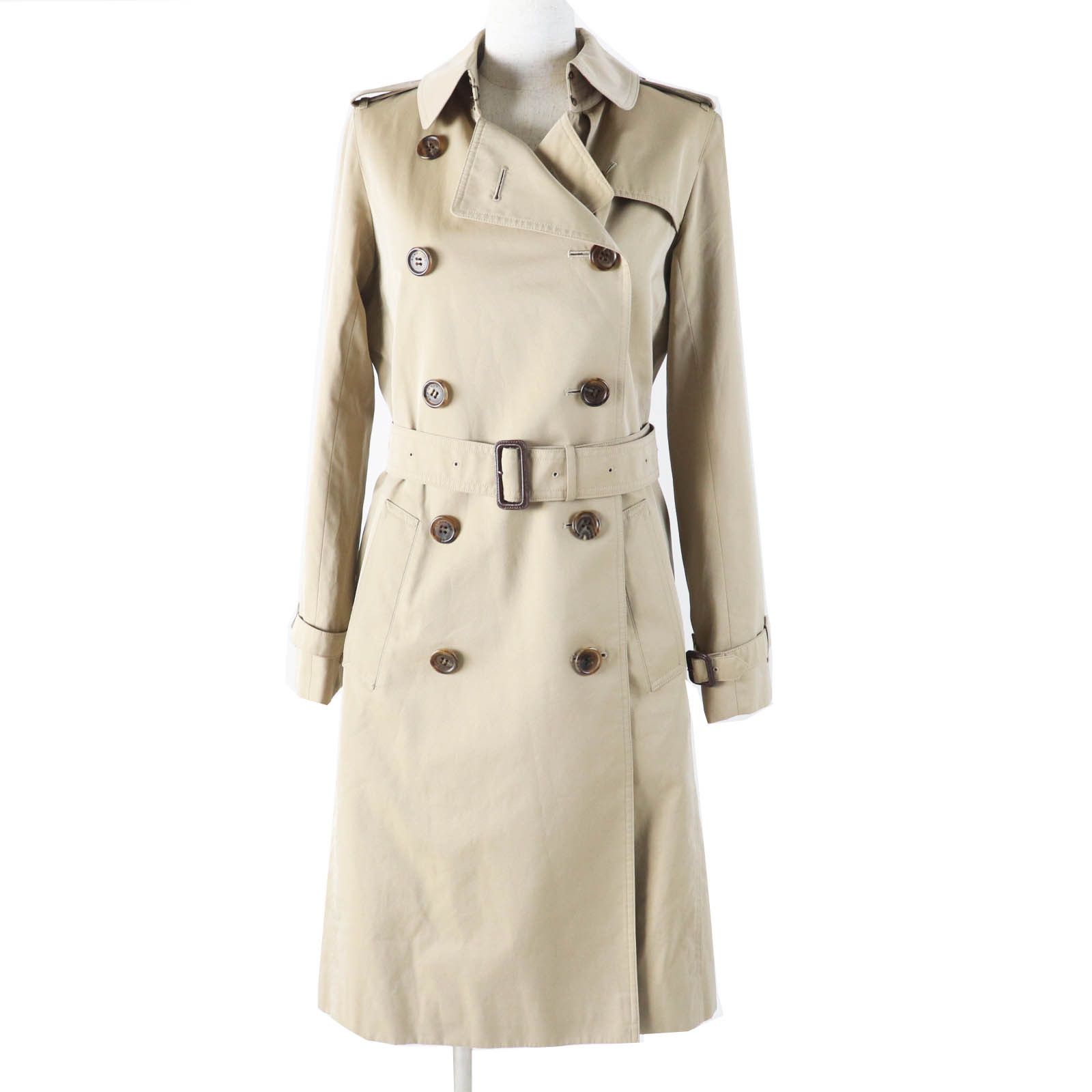 Burberry Burberry Burberry London Trench Coat Cotton Cowhide Wool Liner Trench Coat Cotton Outerwear B1A88-330-51 Size ONE SIZE - 1 Thumbnail