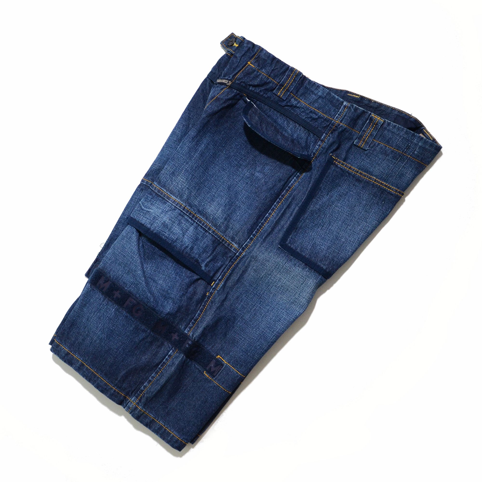 Marithe + Francois Girbaud M+FG Marithe Francois Girbaud Shorts Cargo Denim 2006 Craft Size US 32 / EU 48 - 3 Thumbnail