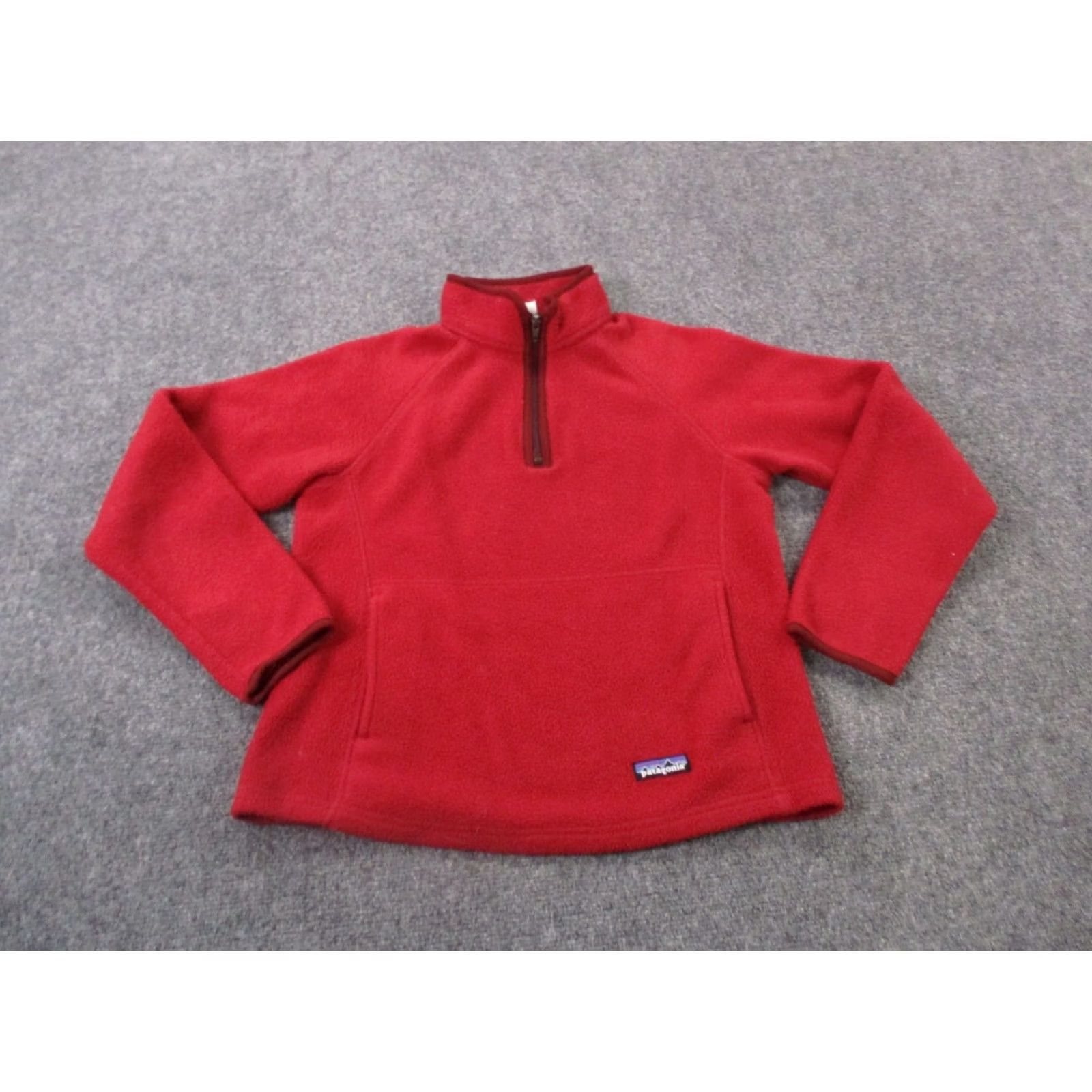 Patagonia VINTAGE Patagonia Jacket Women M Red Fleece Outdoors Marsupial Synchilla Sweater Size M / US 6-8 / IT 42-44 - 2 Thumbnail