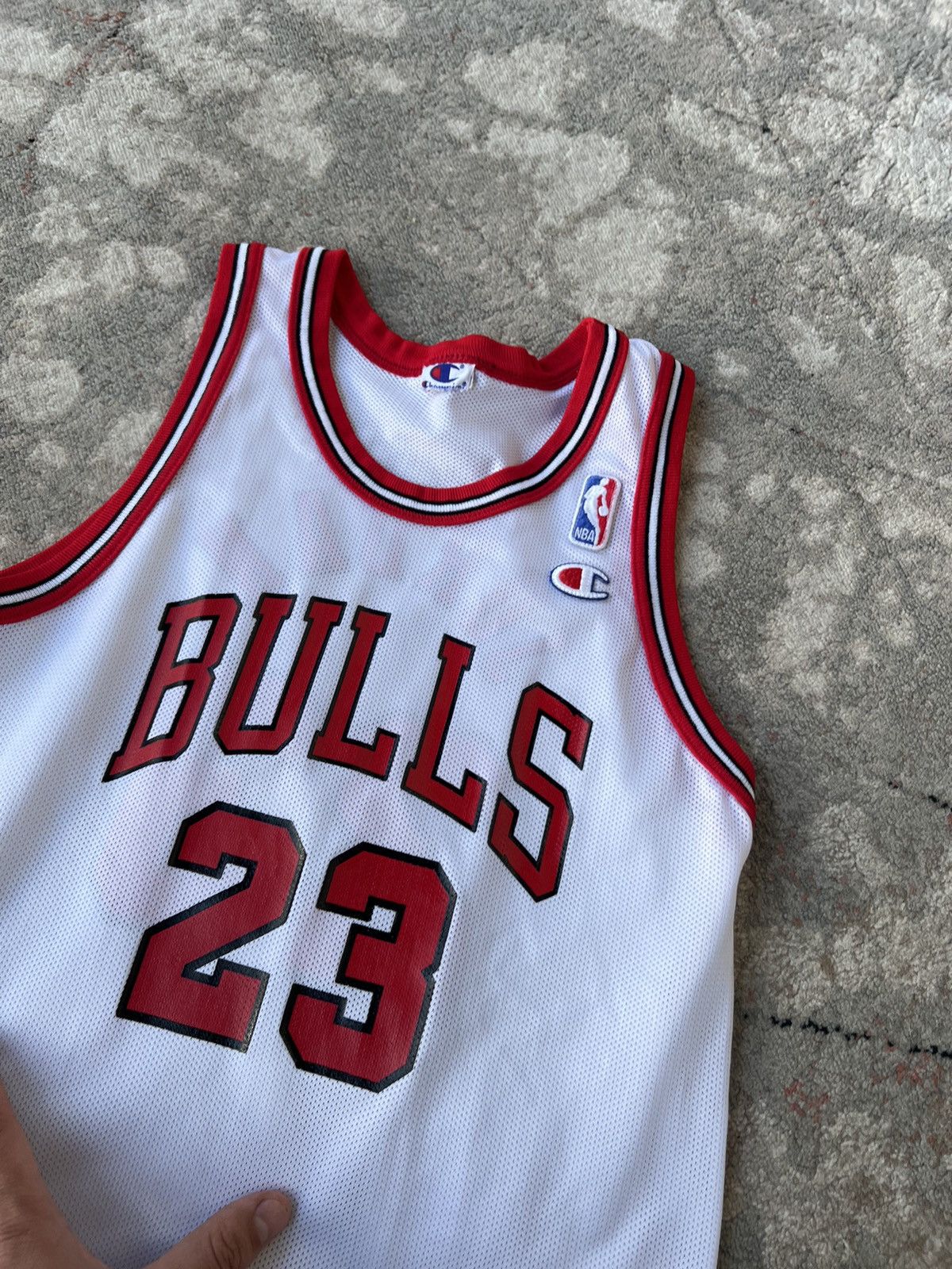 Champion × NBA Chicago Bulls Champion Jordan 23 Size 10-12 Years Jersey Size US XXS / EU 40 - 3 Thumbnail