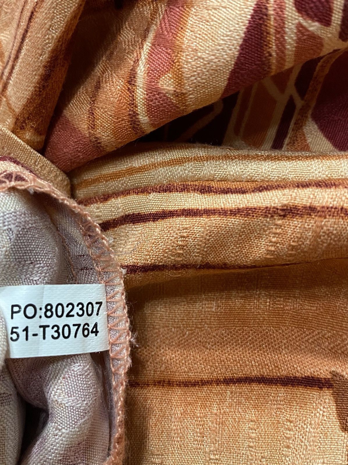 Tommy Bahama Vintage Tommy Bahama Burnt Orange Button Up Shirt Size US XL / EU 56 / 4 - 3 Thumbnail