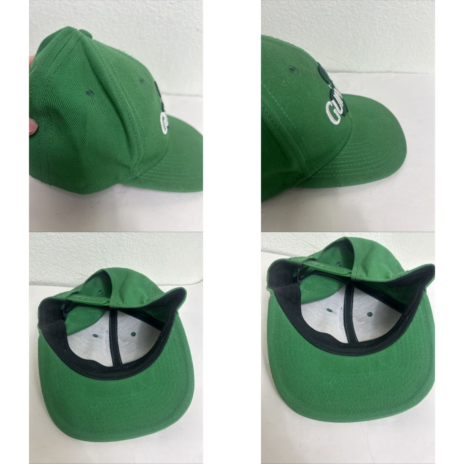 Vintage VINTAGE Dublin Guinness Snapback Hat Green One Size Adjustable Embroidered Size ONE SIZE - 9 Thumbnail