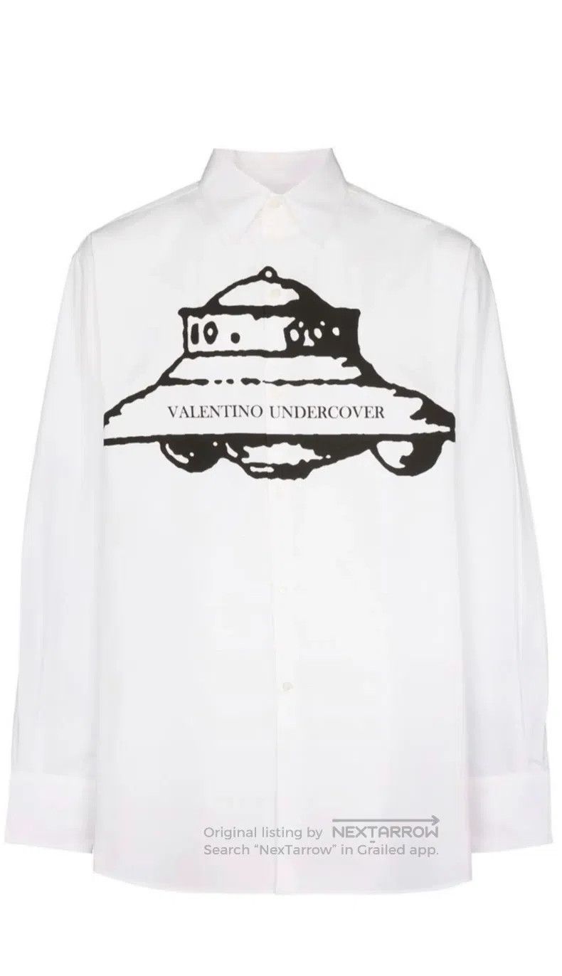 Valentino Valentino White shirt Size US S / EU 44-46 / 1 - 1 Thumbnail