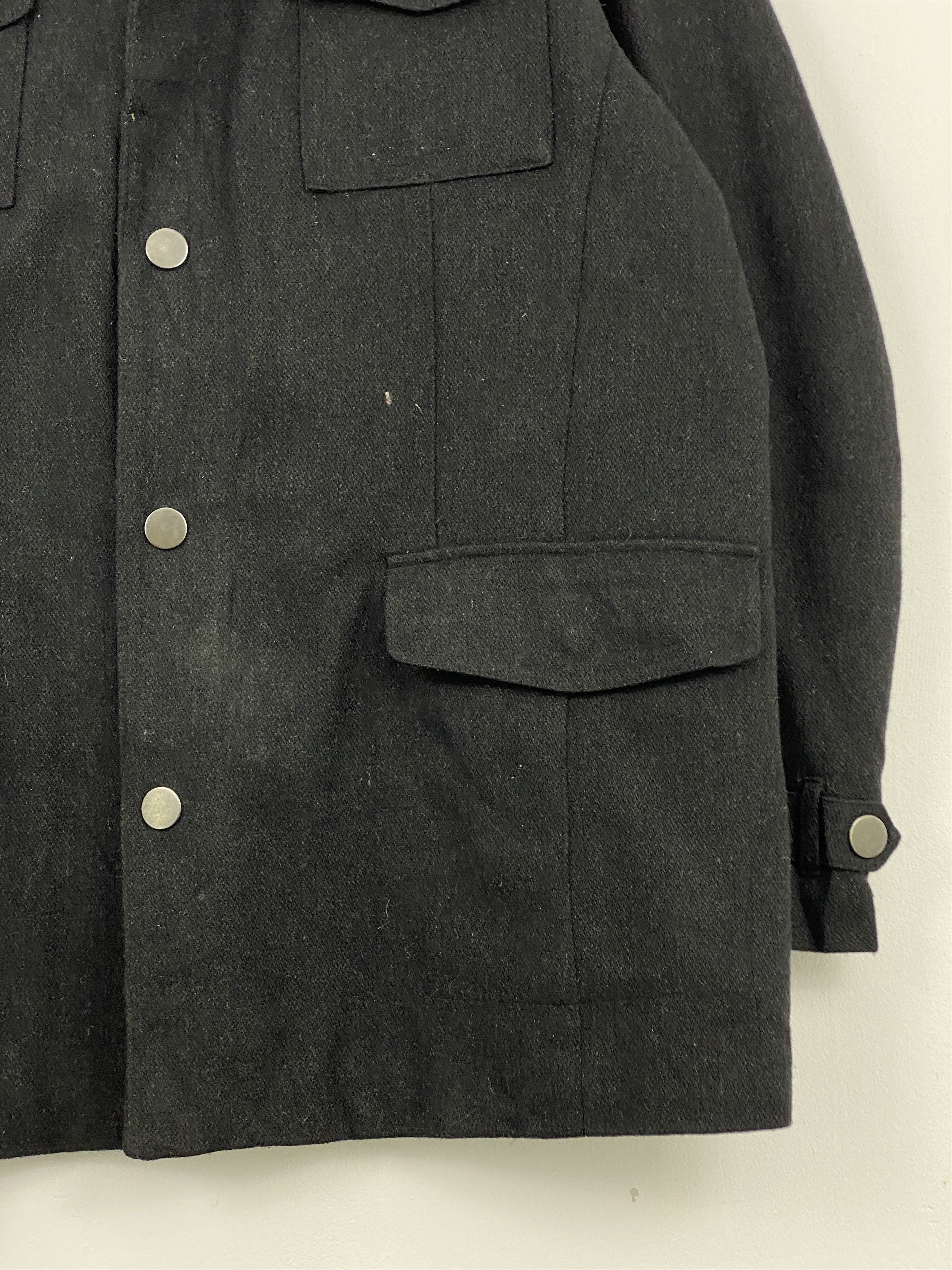 Angelo Litrico Vintage Angelico Litrico Heavy Coat Zipper Up Jacket JA0059 Size US XXL / EU 58 / 5 - 15 Thumbnail