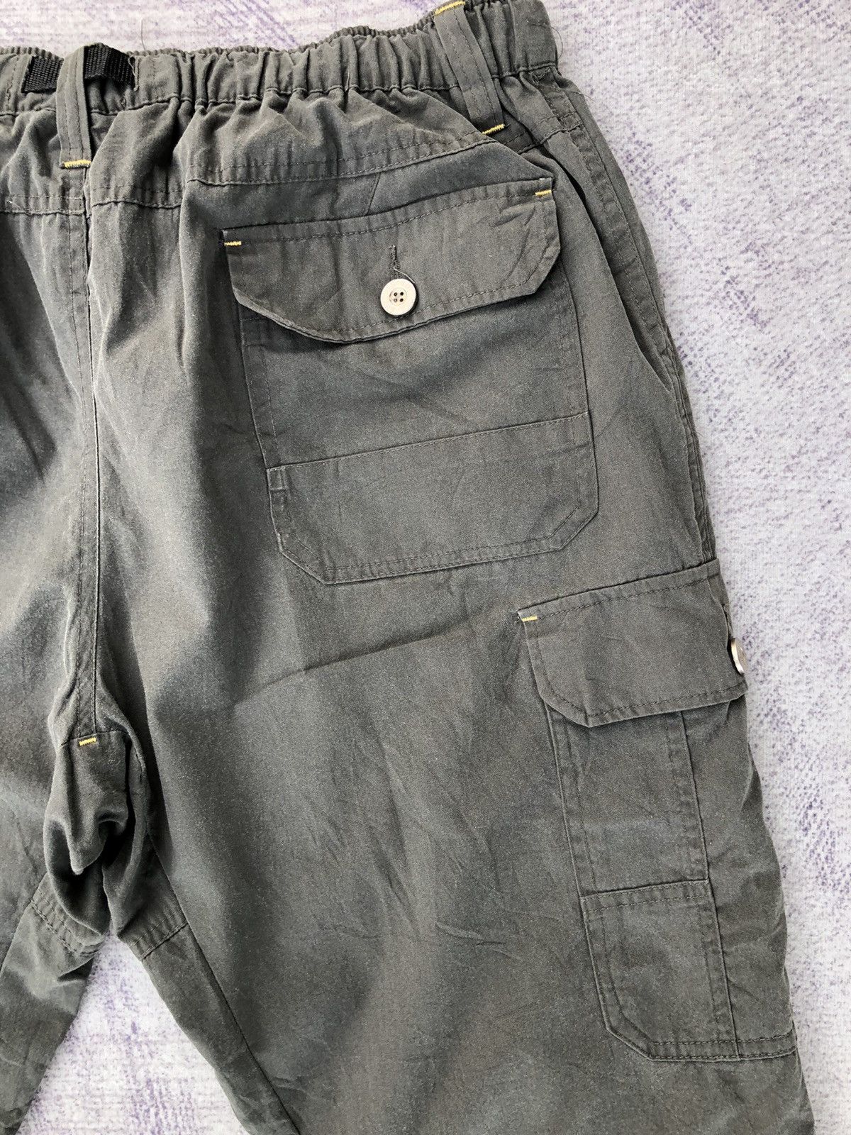 Designer Grey Outdoor Cargo 6 Pocket Stretchble Waist Size US 30 / EU 46 - 19 Thumbnail