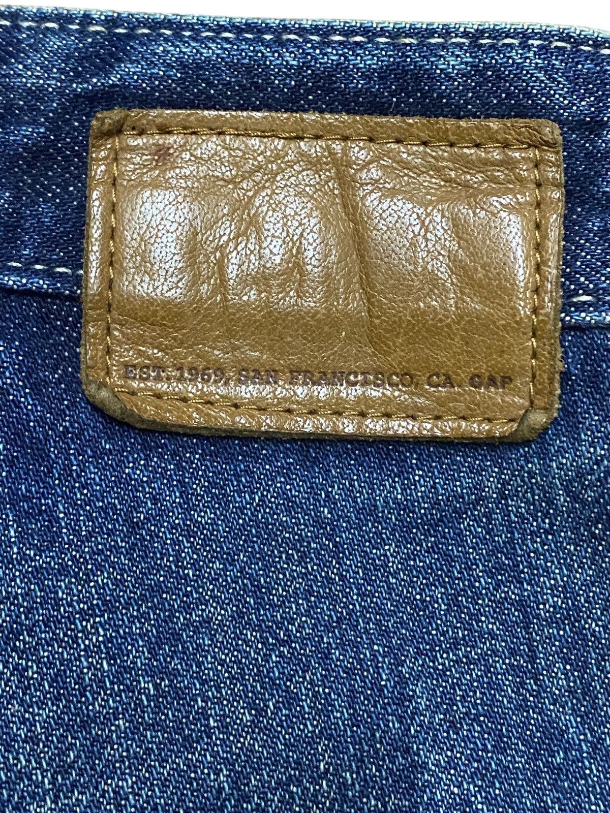Le Grande Bleu (L.G.B.) Multipocket Carpenter Mud Wash Buckle Back Baggy Gap Jeans Size US 34 / EU 50 - 21 Thumbnail