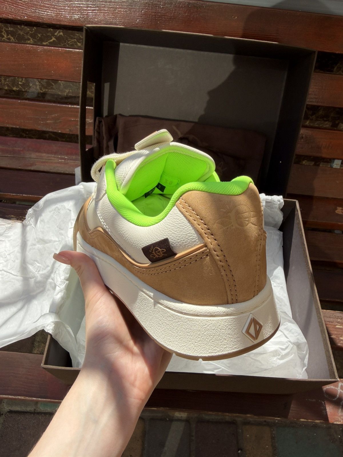 Dior × Travis Scott Dior x Travis Scott Cactus Jack B713 Jack' Cream Size US 8 / IT 38 - 5 Thumbnail