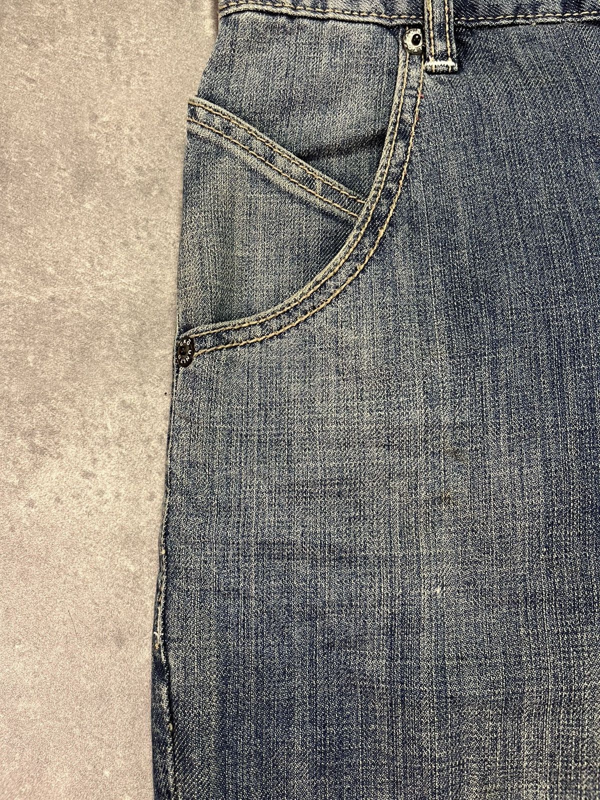 Ecko Unltd. Crazy 2000s Ecko Unltd. Grafitti Printed Flaps Baggy Jeans Size US 40 / EU 56 - 12 Thumbnail