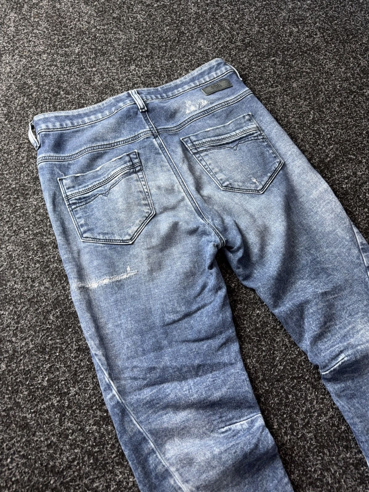 Diesel Vintage 00s Distressed Luxury Diesel Denim pants jeans Size 28" / US 6 / IT 42 - 12 Thumbnail