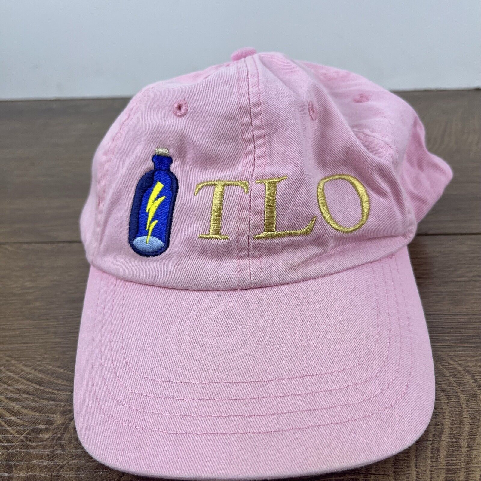 Other TLO Hat Pink Cap TLO lightning in a Bottle Adjustable Pink A Size ONE SIZE - 4 Thumbnail