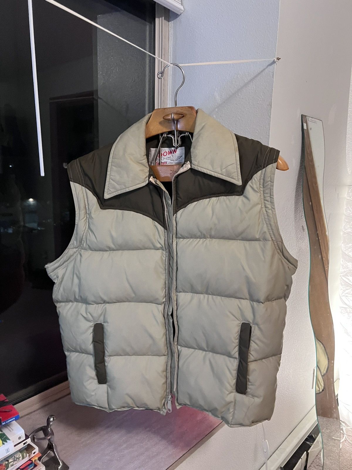 Vintage Vintage Brown Puffer Jacket Size US L / EU 52-54 / 3 - 3 Thumbnail