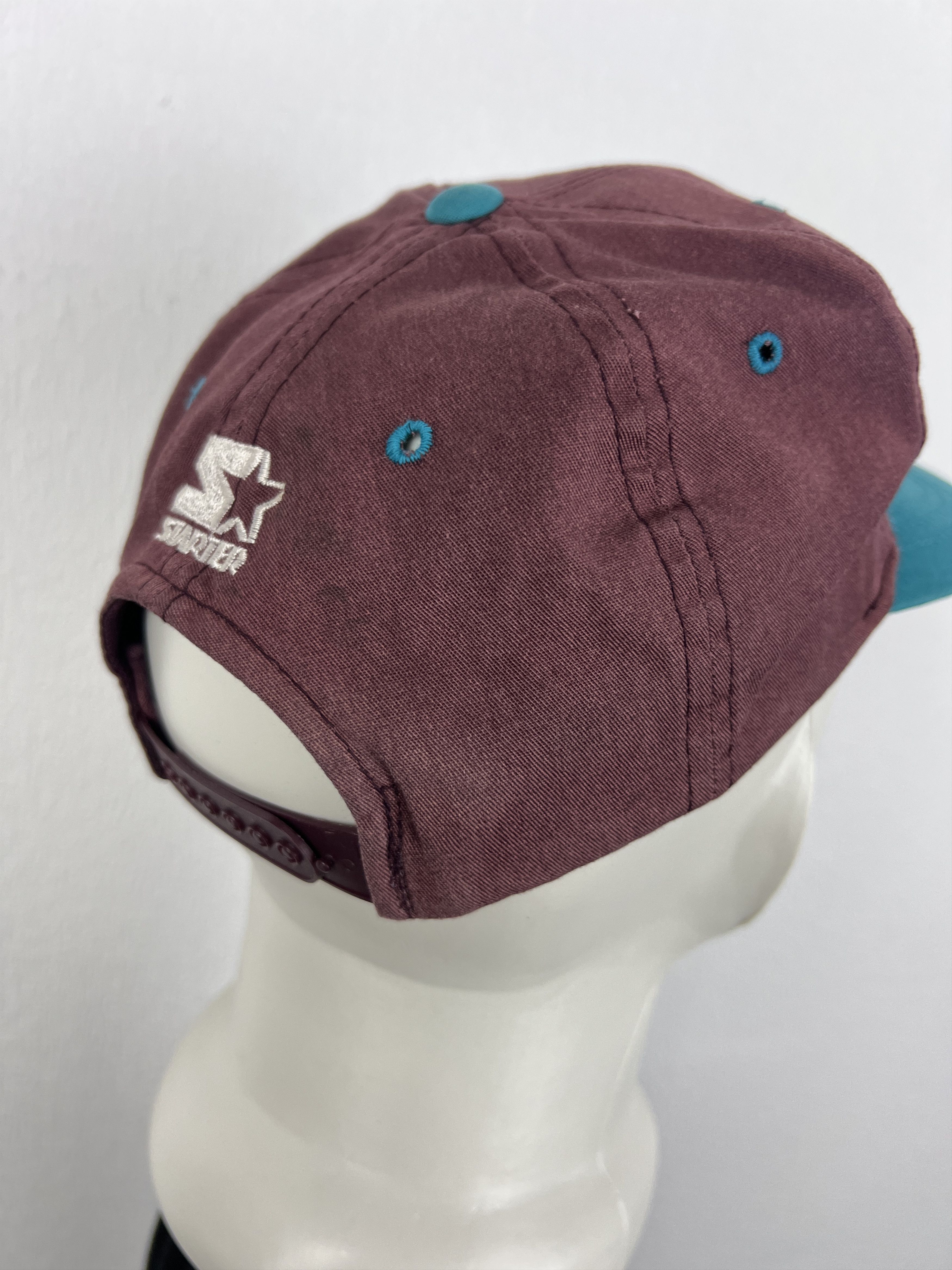 Starter Starter Anaheim Mighty Ducks NHL Snapback Hat Cap Size Small Size ONE SIZE - 6 Thumbnail