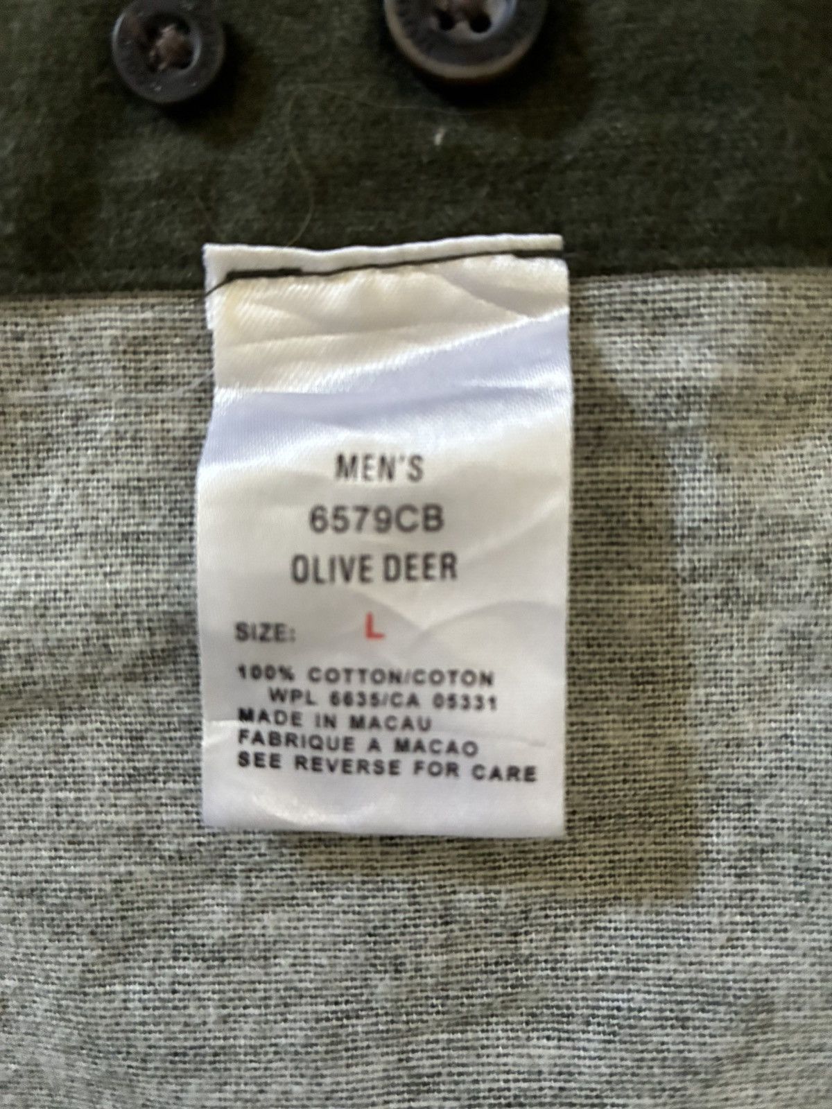 Woolrich Woolen Mills WoolRich Deer Long Sleeve Collared Shirt Size US L / EU 52-54 / 3 - 6 Thumbnail
