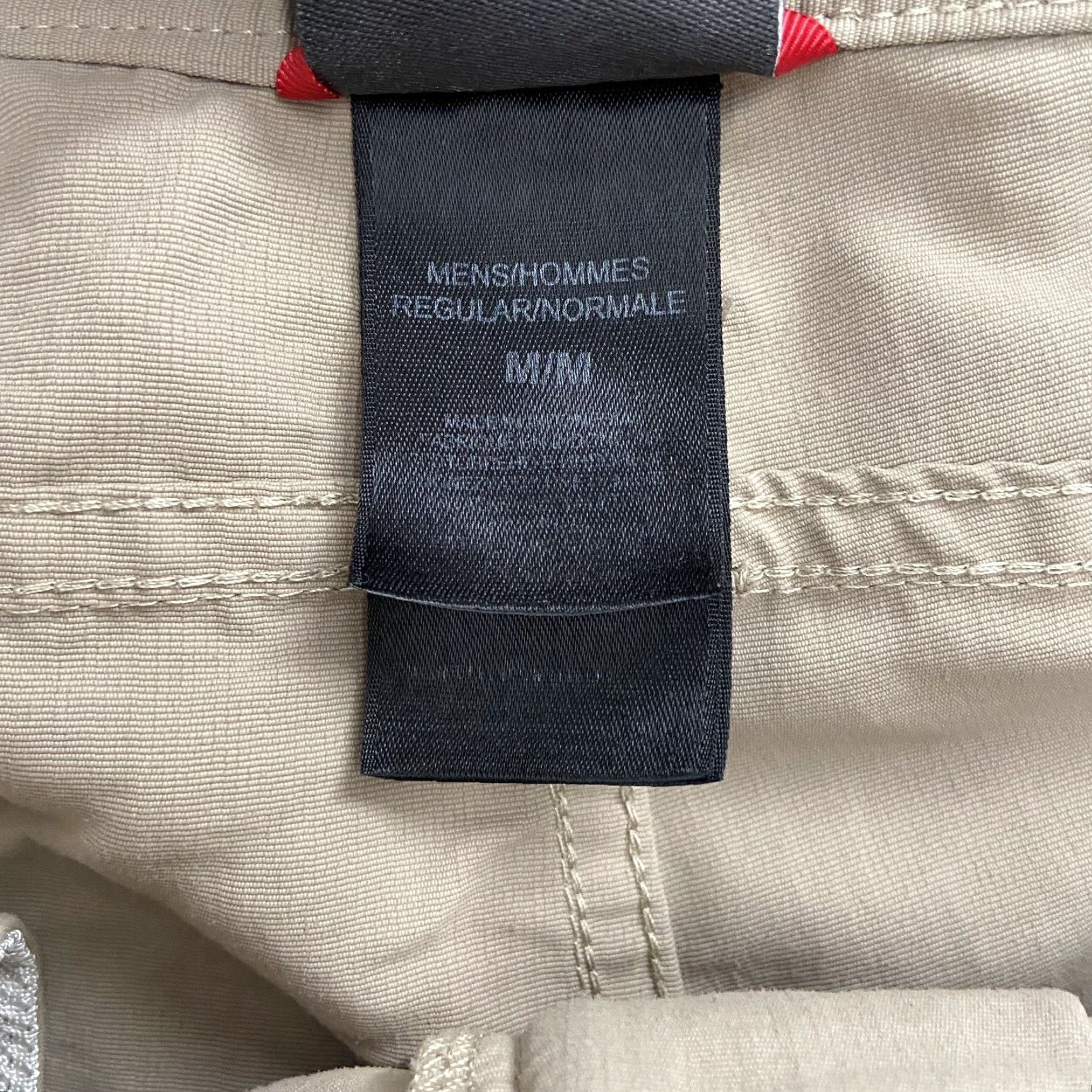 The North Face VINTAGE The North Face Cargo Shorts Men Medium Khaki Nylon Outdoors Hiking Fishing Casual Size US 31 - 7 Thumbnail