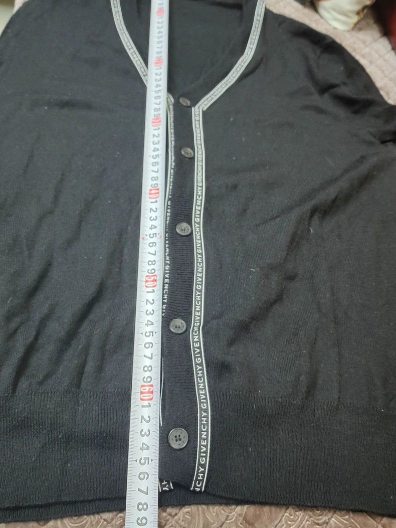 Givenchy Givenchy Black Letter Cardigan, Size XL Size US XL / EU 56 / 4 - 7 Thumbnail