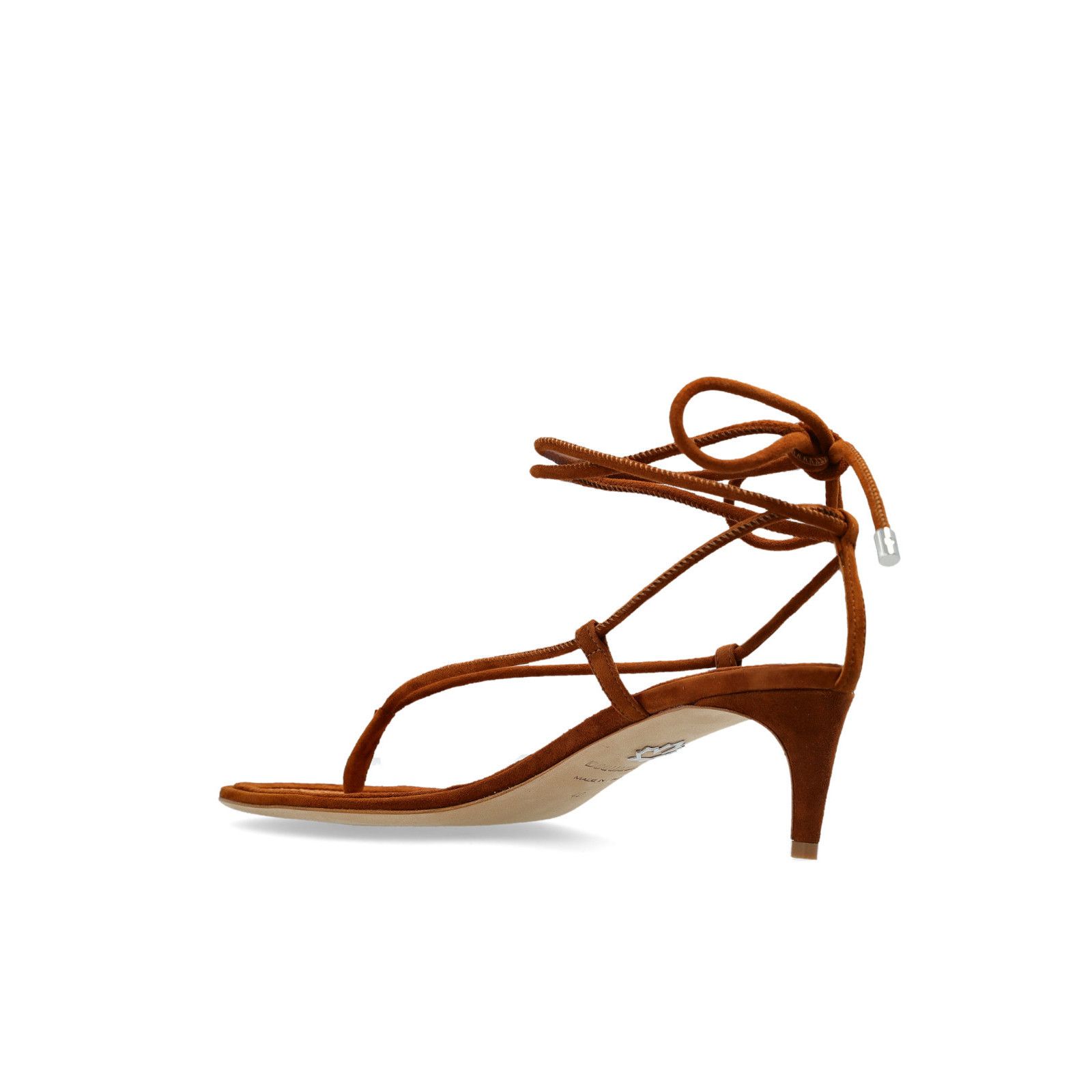 Dsquared2 DSQUARED Brown Leather 65mm Heel Sandals New & Authentic (Wo Size US 7 / IT 37 - 3 Thumbnail