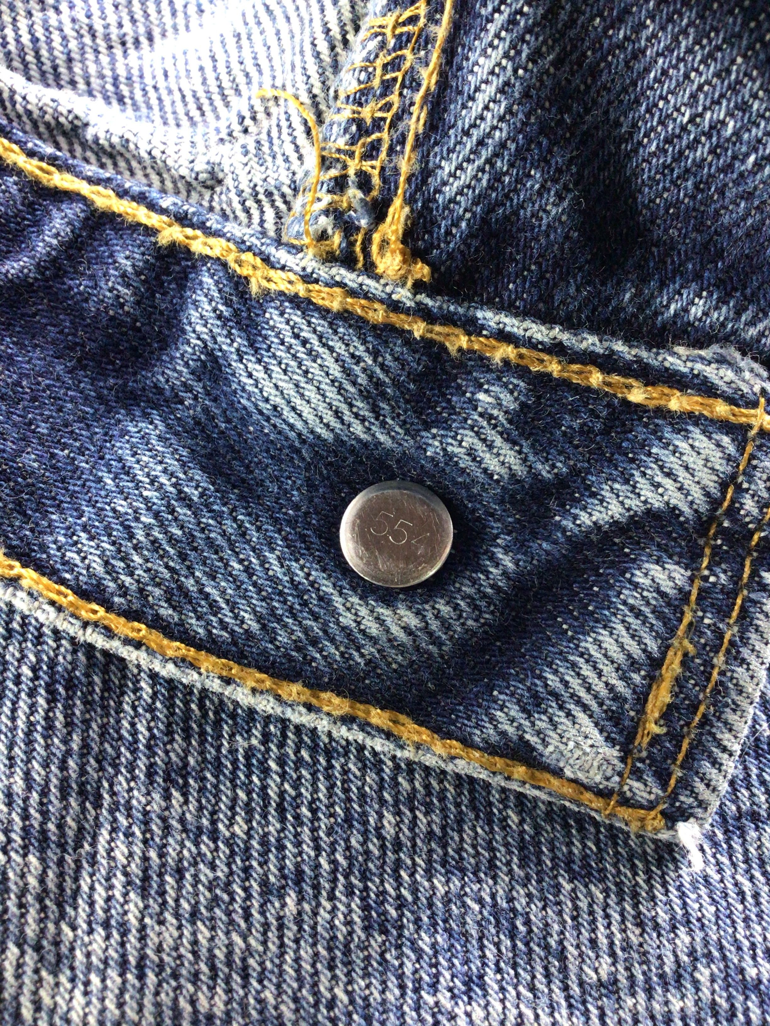 Levi's Faded Blue Vintage Levis 505 Jeans Distressed Denim -J469 Size US 36 / EU 52 - 9 Thumbnail