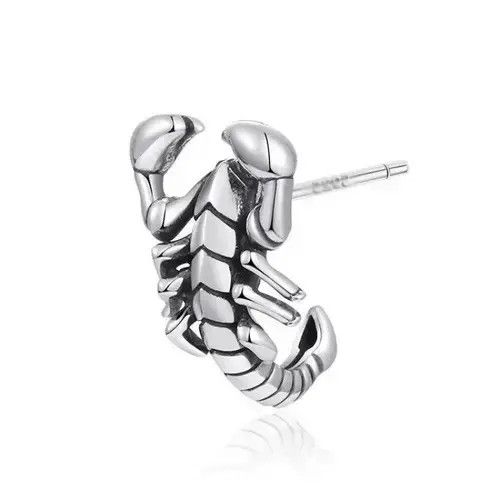 Jewelry Scorpion Stud Earrings Trendy Size ONE SIZE - 4 Thumbnail
