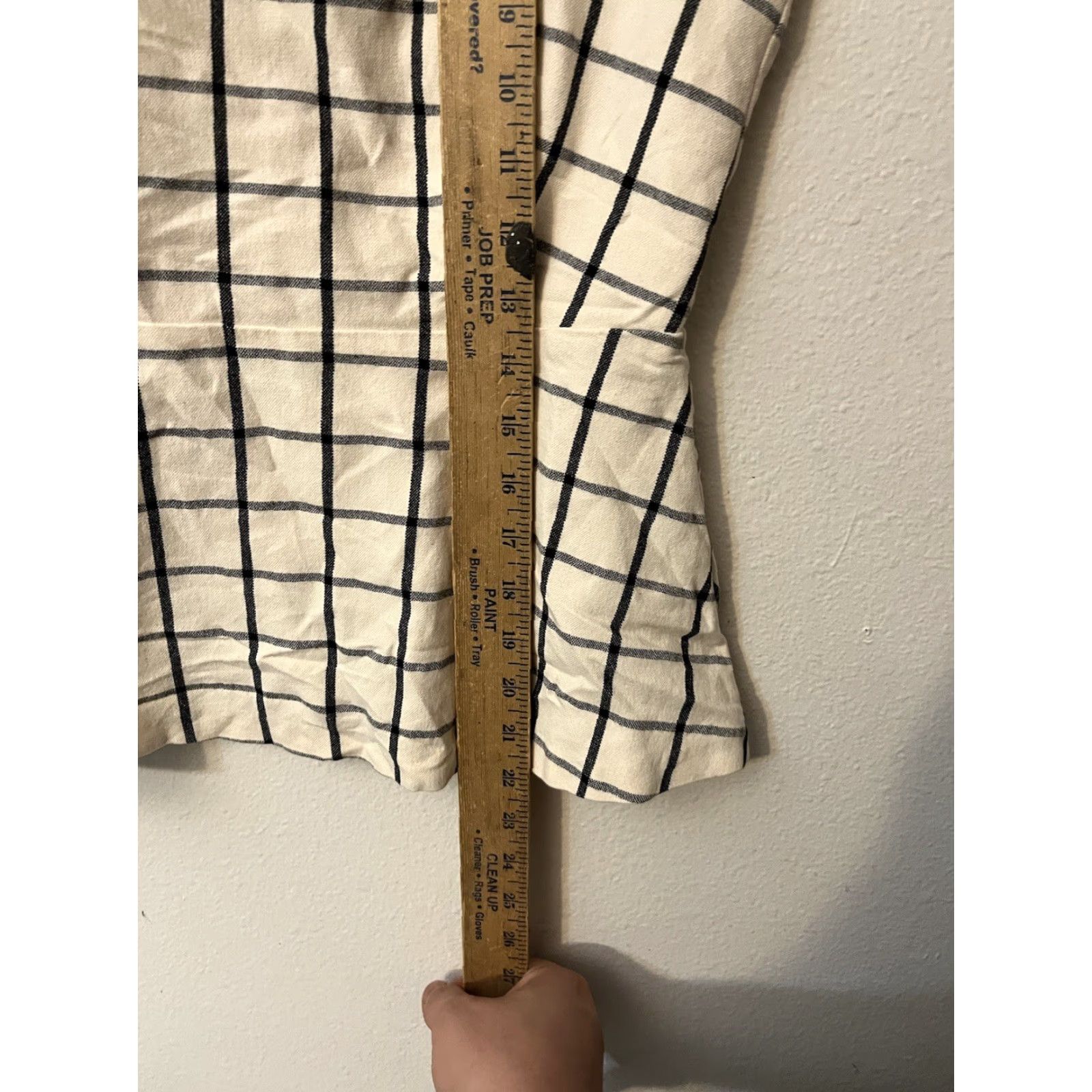 Banana Republic VINTAGE Banana Republic Women's Sleeveless Tennis Dress Size 0 A-Line Plaid Short White 90s Size XS / US 0-2 / IT 36-38 - 3 Thumbnail
