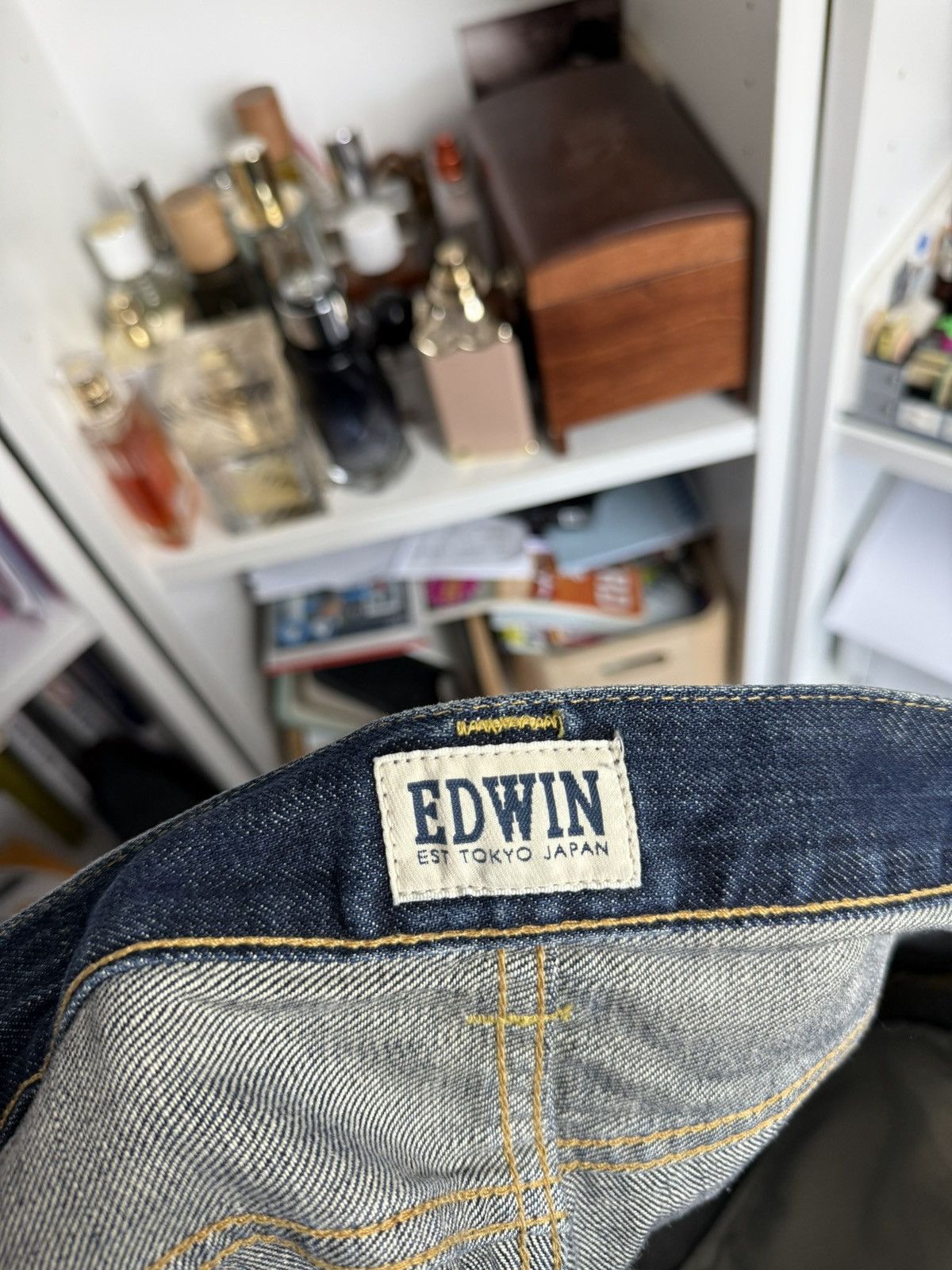 Edwin × Japanese Brand Vintage Edwin washed distressed denim selvedge pants 30x32 Size US 30 / EU 46 - 8 Thumbnail