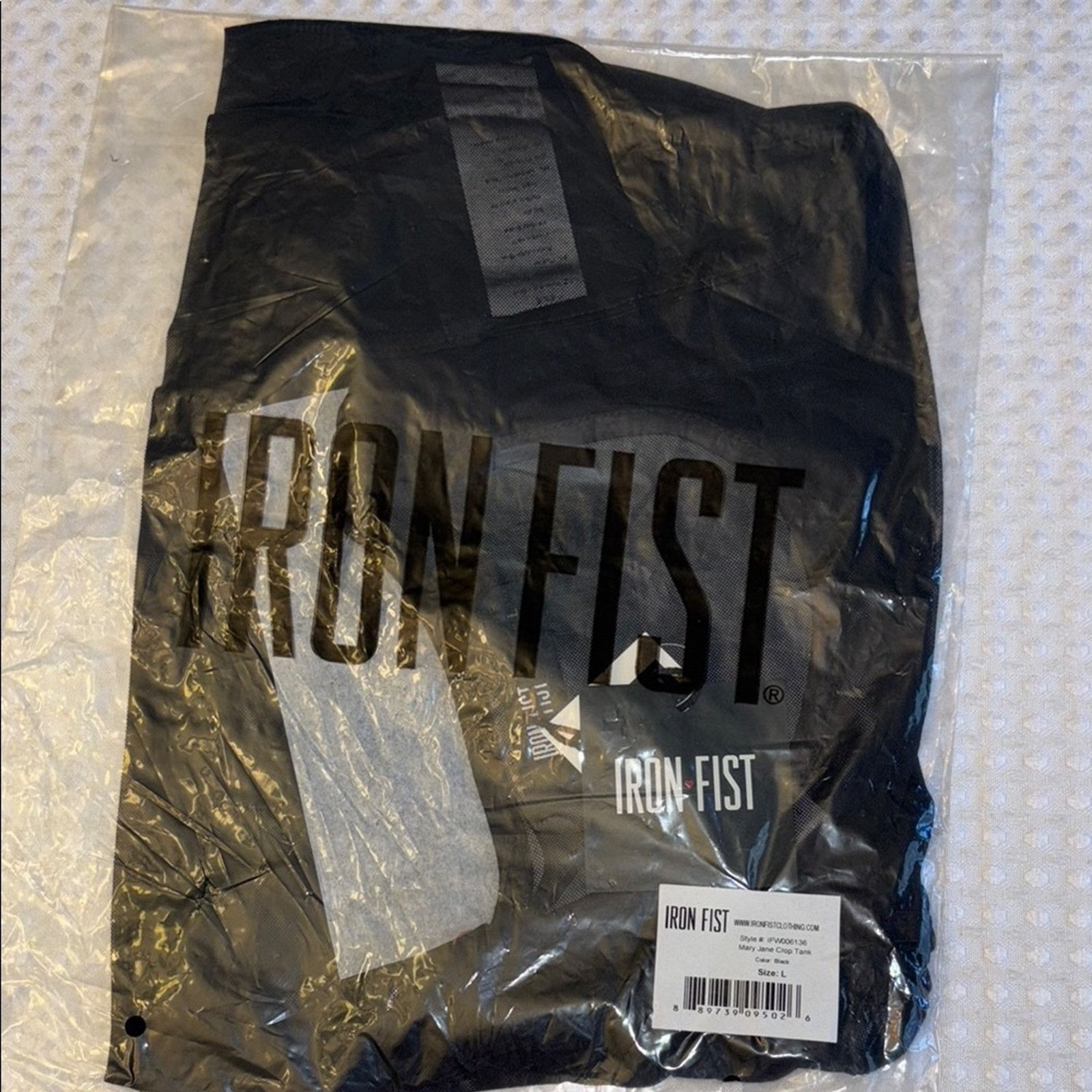 Iron Fist Iron Fist Sheer Black Mary Jane Green Sequin Crop Tank Top L Size L / US 10 / IT 46 - 7 Thumbnail