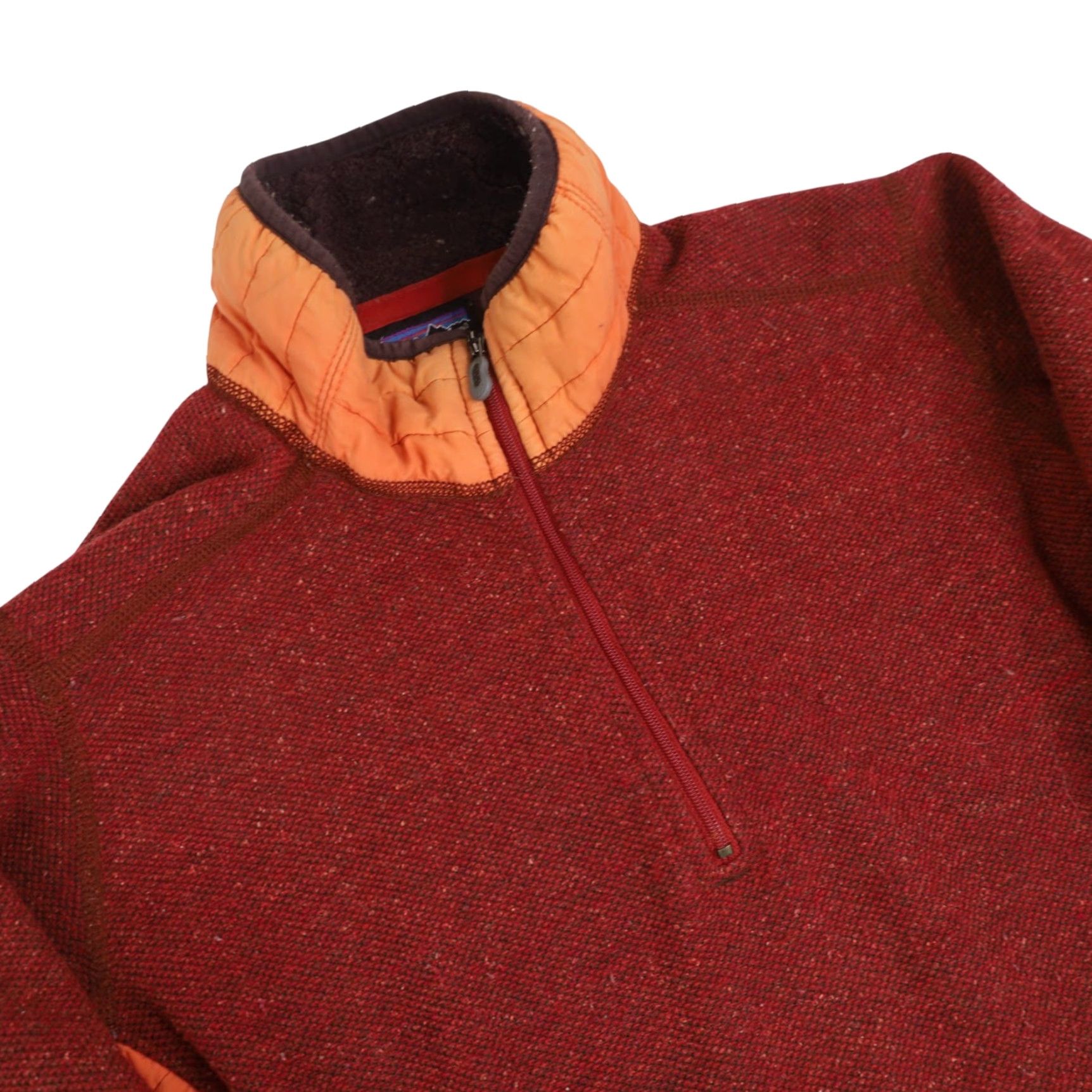 Patagonia VINTAGE Patagonia Dervish Womens Medium Sweater Orange Womens Medium Pullover 8/10 Size M / US 6-8 / IT 42-44 - 5 Thumbnail