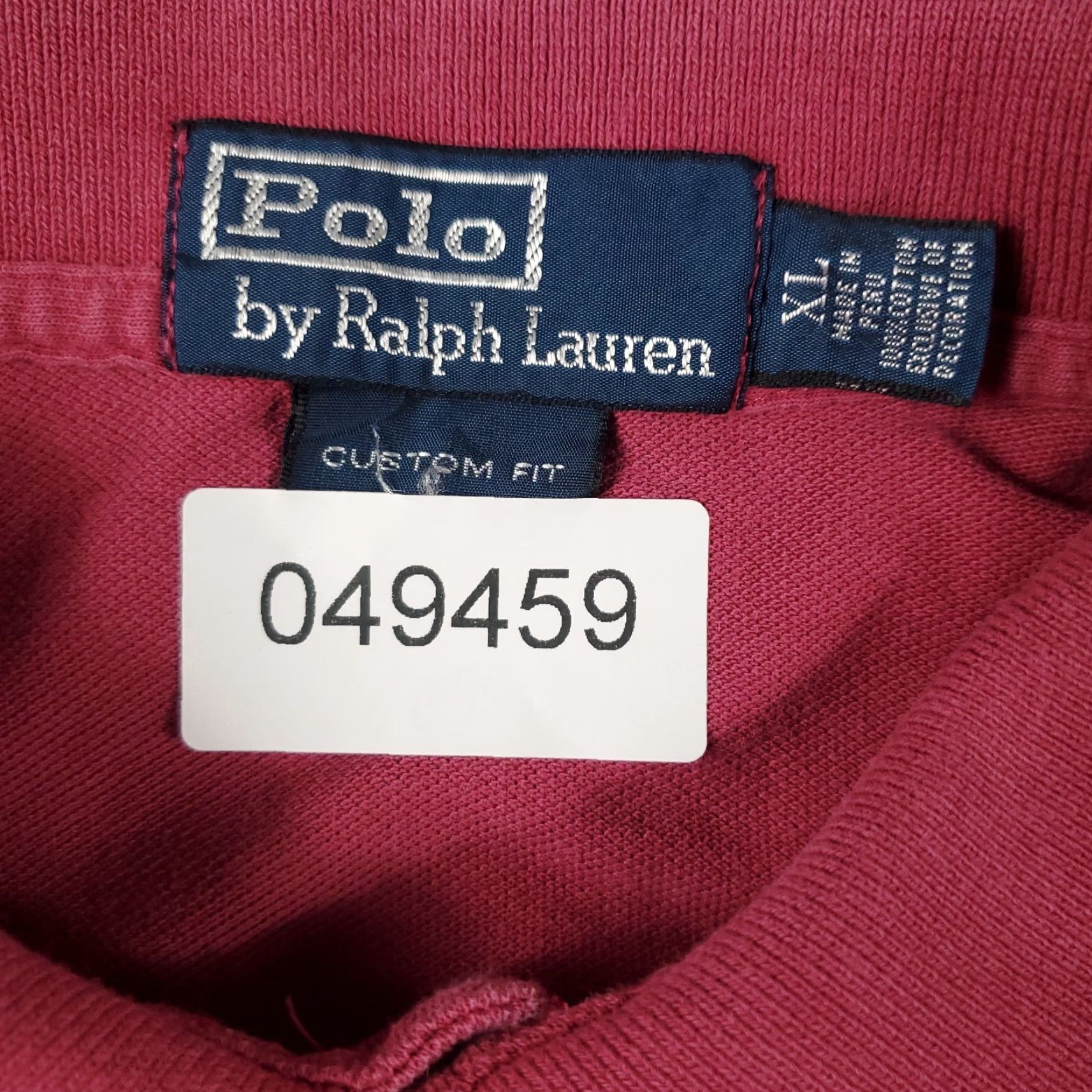 Ralph Lauren Ralph Lauren Polo Shirt Mens XL Pink Solid Short Sleeve Button-Collar Classic Polo Shirt Mens XL Pink Size US XL / EU 56 / 4 - 8 Thumbnail