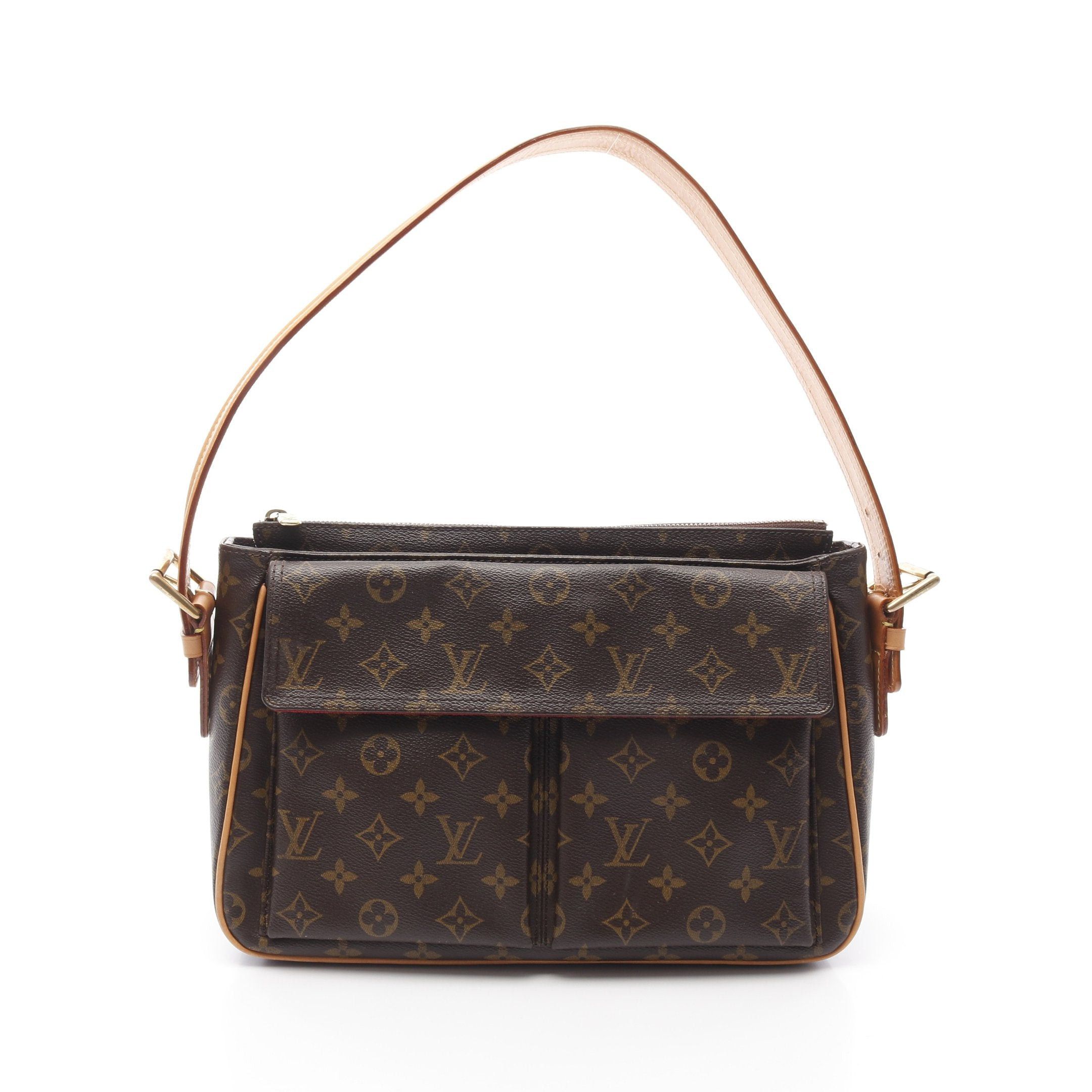 Louis Vuitton Louis Vuitton Vivacite Gm Monogram Shoulder Bag Leather Brown Size ONE SIZE - 1 Thumbnail
