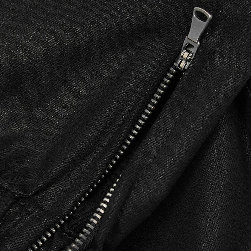 Paige Paige Black Waxed Pants | Size 27 Size 27" / US 4 / IT 40 - 8 Thumbnail