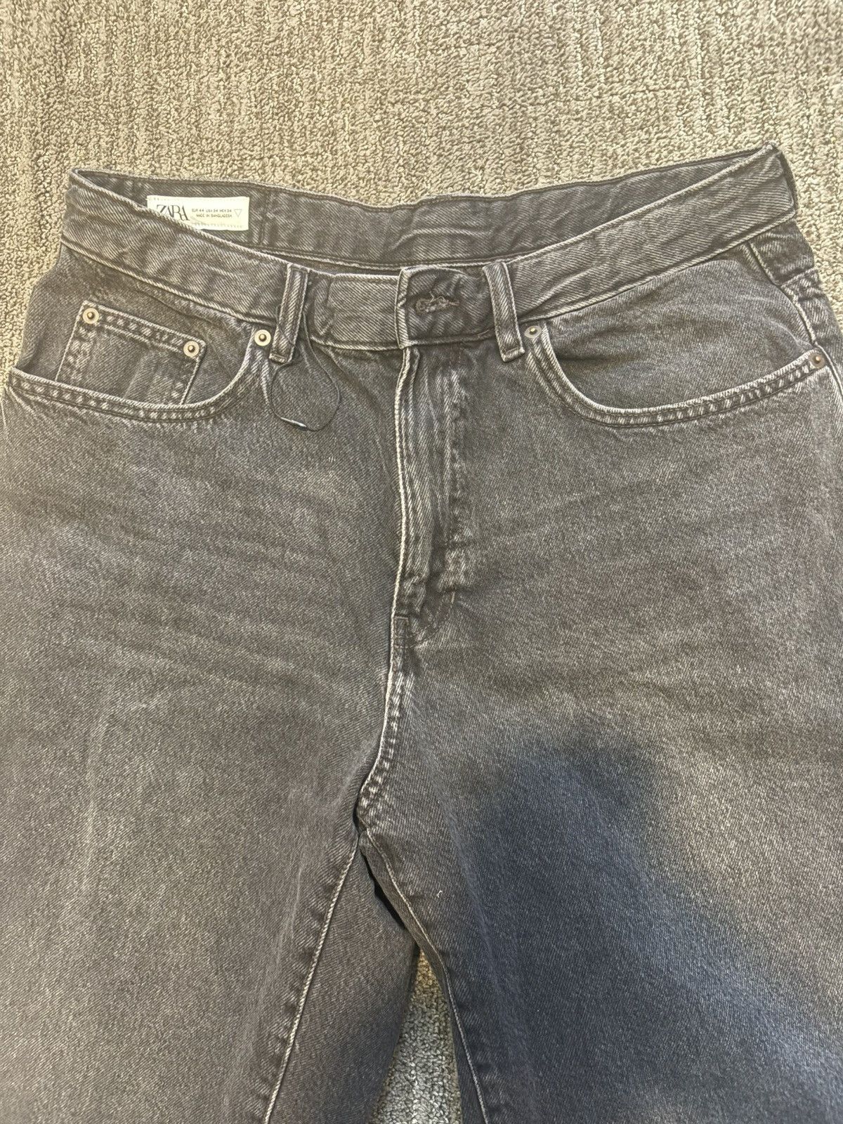 Zara Zara Black Jorts Size US 34 / EU 50 - 2 Thumbnail