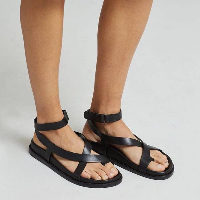 Porte and paire online leather sandals