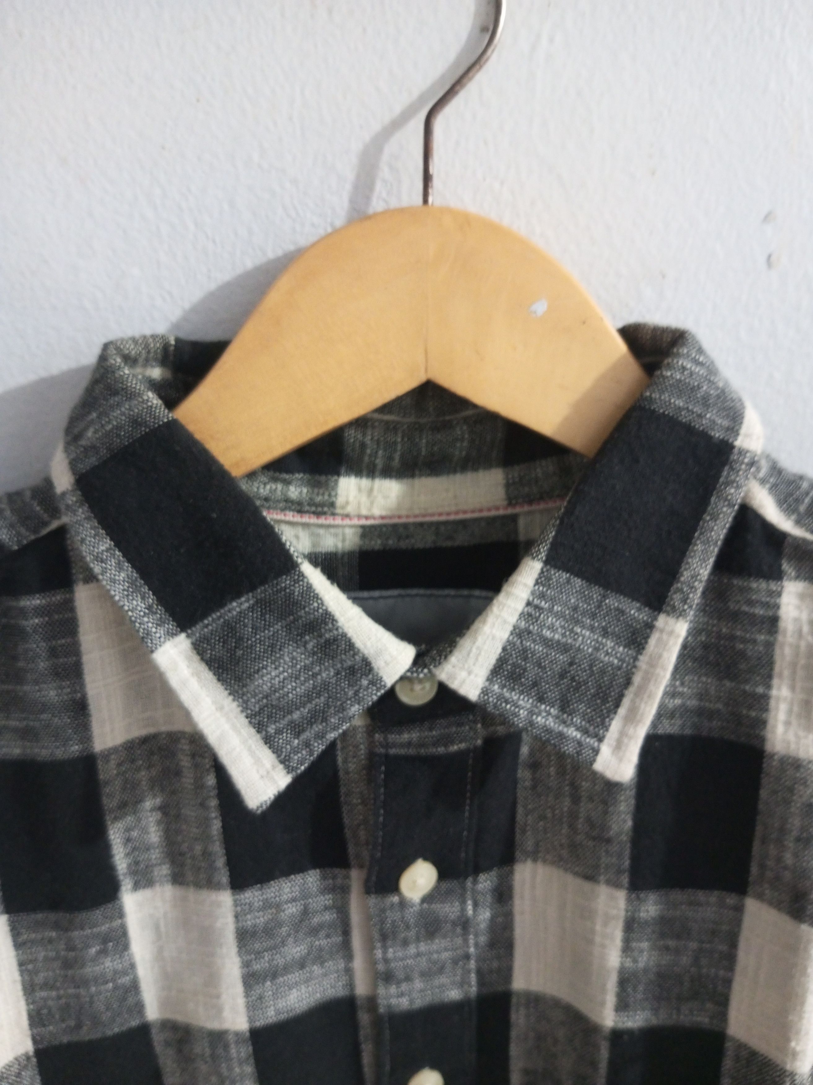 Japanese Brand Vintage wismates snap long sleeve shirt Size US M / EU 48-50 / 2 - 3 Thumbnail