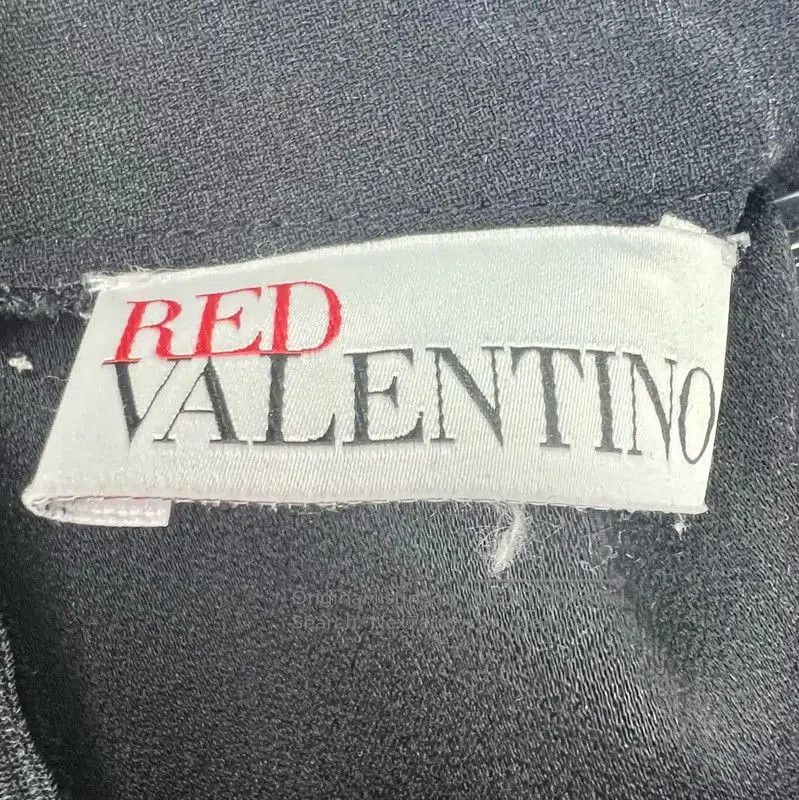 Valentino Valentino Black Cotton Dress with Unique Collar . Size XXS / US 00 / IT 34 - 3 Thumbnail