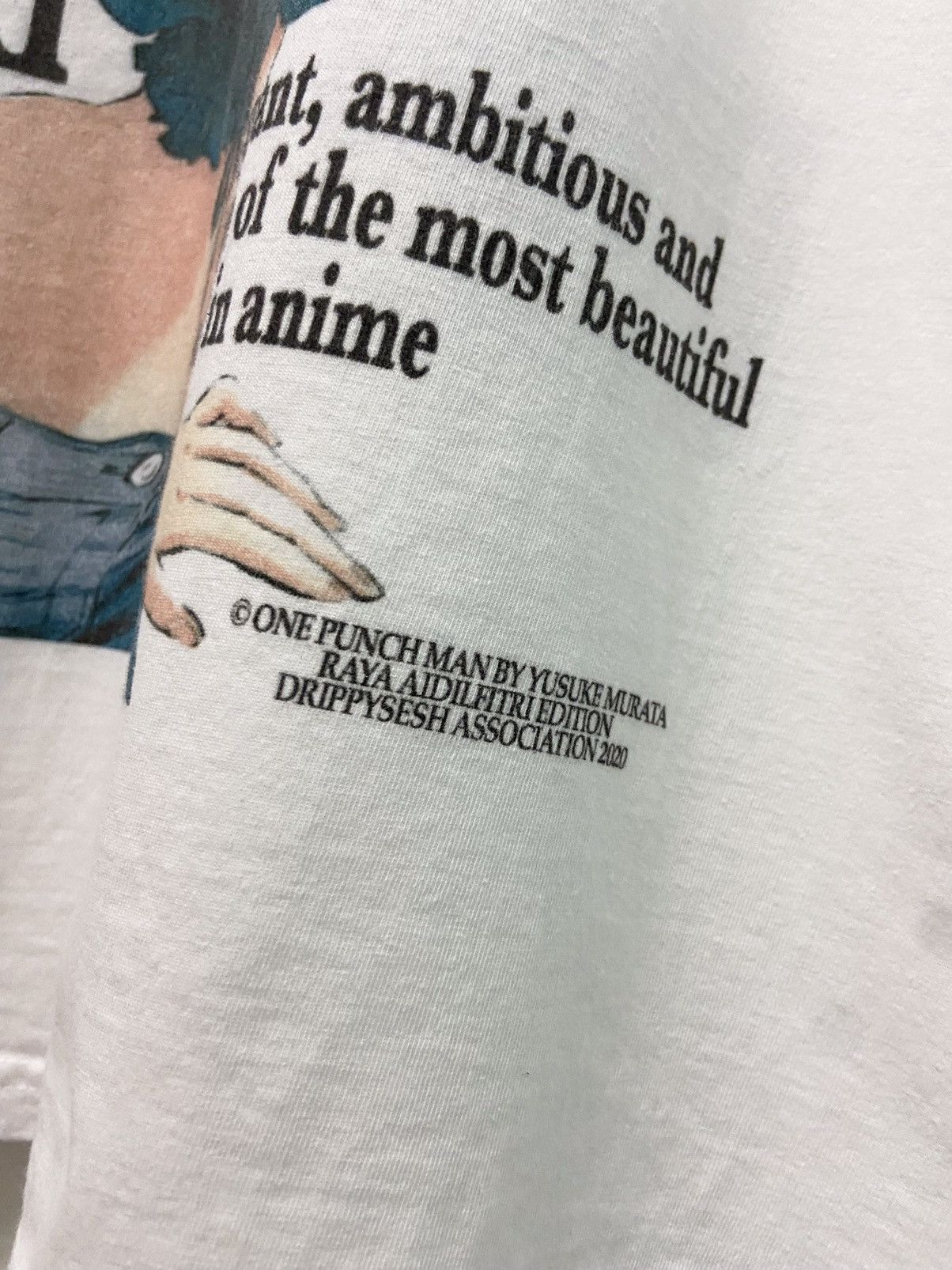 Anime × Japanese Brand × Pervert 2000's Bootleg Anime One Punch Man Fubuki Vogue T-Shirt Size US M / EU 48-50 / 2 - 7 Thumbnail