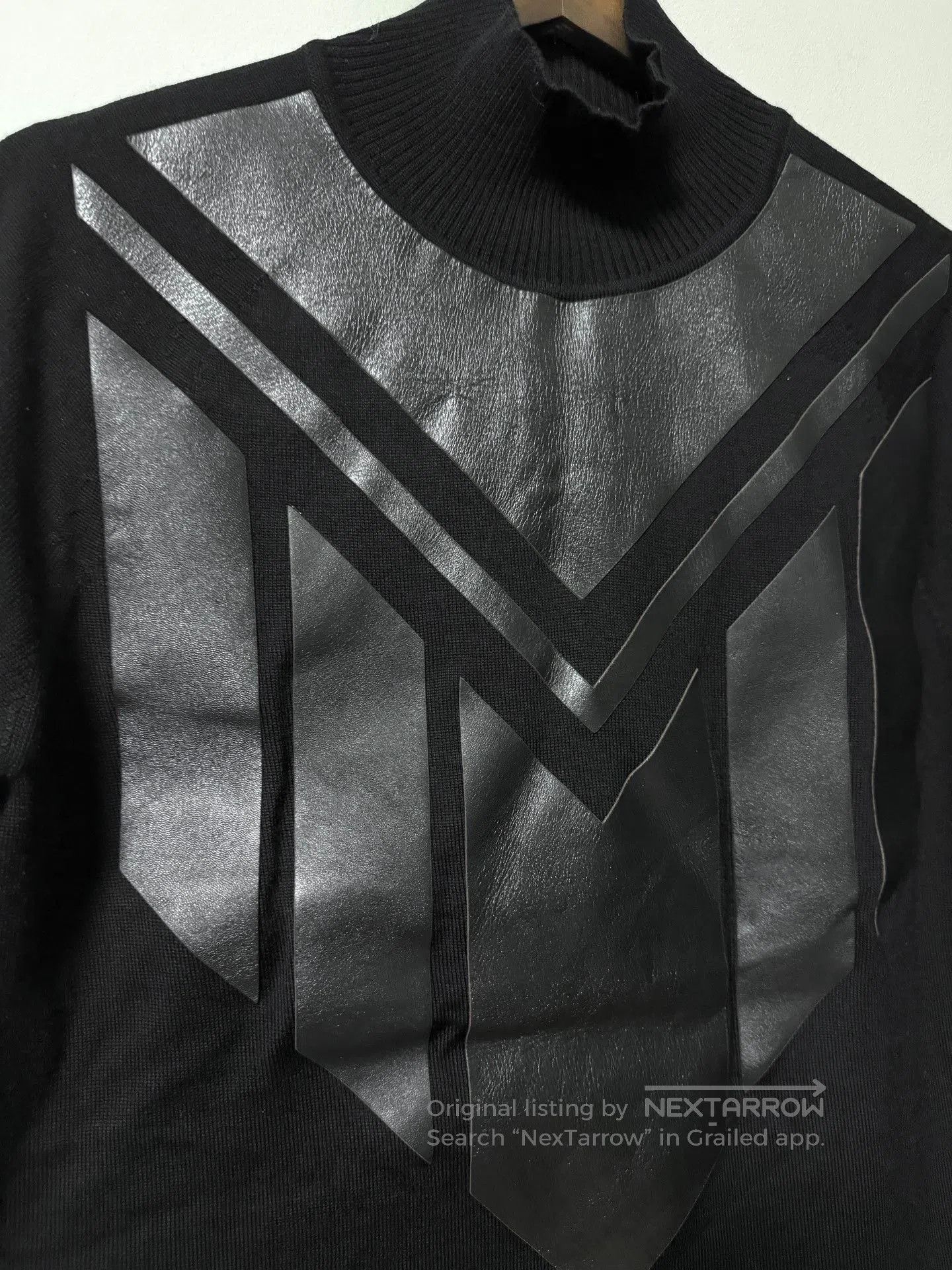 Dirk Bikkembergs Dirk Bikkembergs Sheepskin Turtleneck Sweater. Size US S / EU 44-46 / 1 - 1 Thumbnail