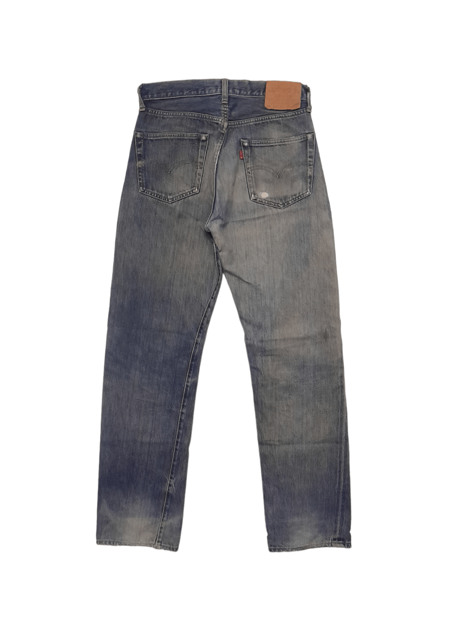 Levi's 90s Levis 501XX Big E Selvedge Button 555 (J9) w30 Size US 30 / EU 46 - 2 Thumbnail