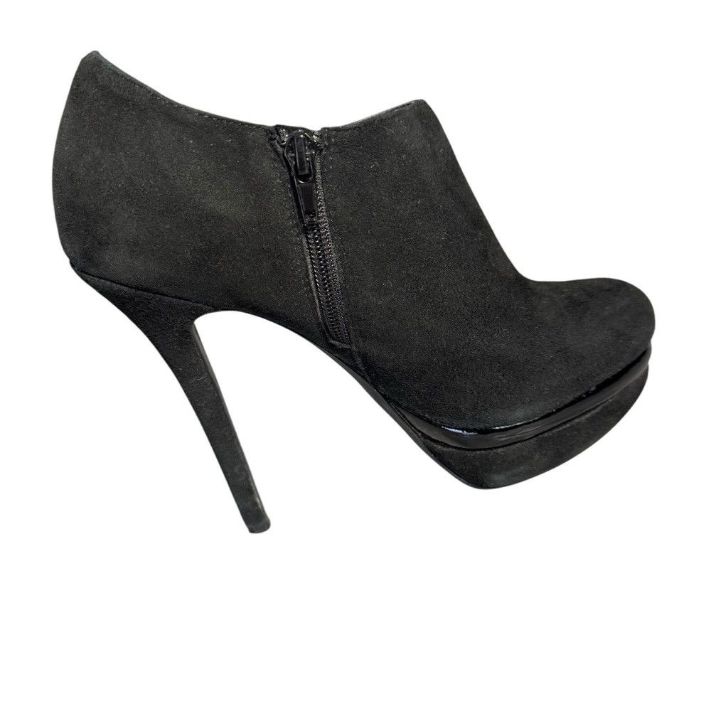 Other Kelsi Dagger Black Suede Platform High Heel Ankle Boots Siz Size US 8 / IT 38 - 3 Thumbnail