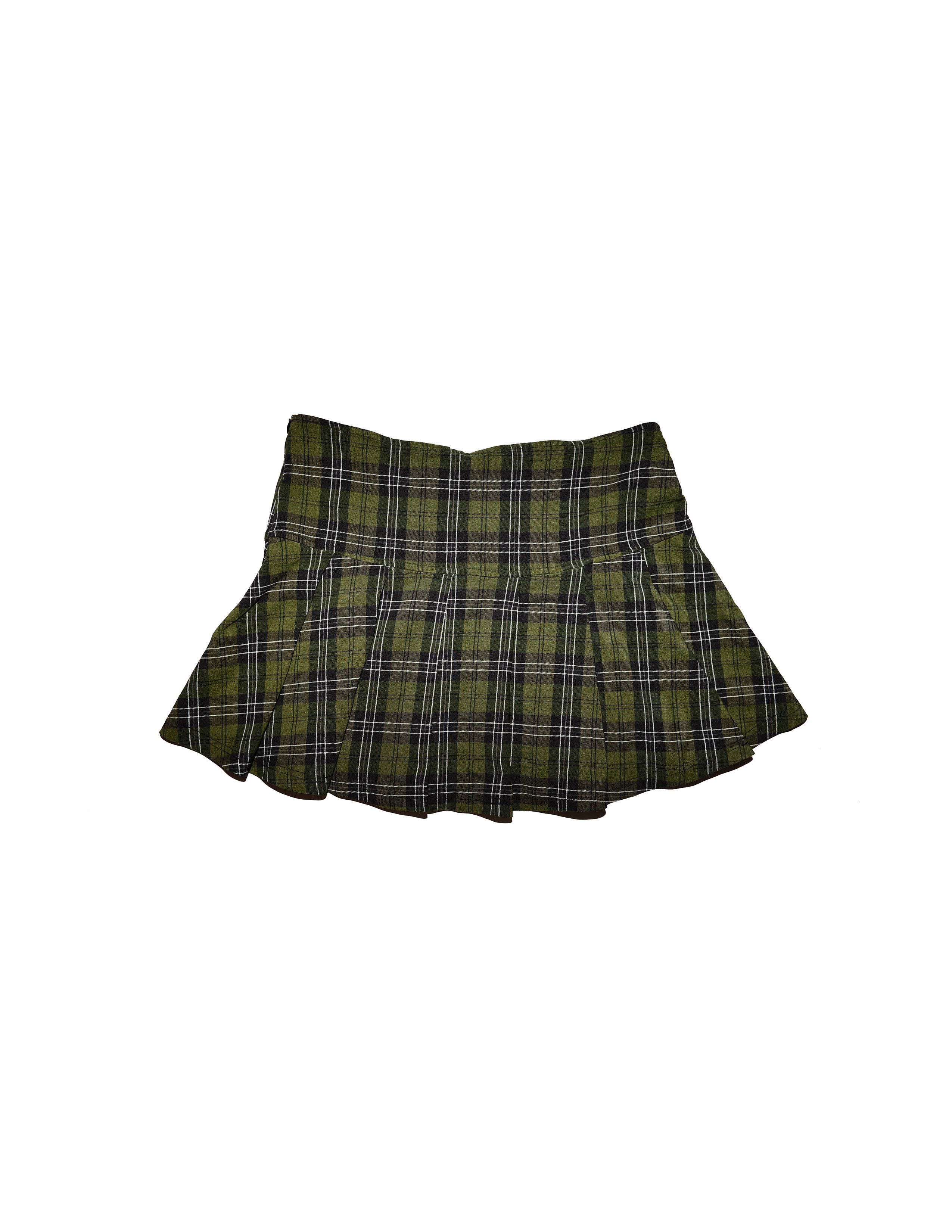 Killstar Killstar Plaid Mini Skirt Size 30" / US 8 / IT 44 - 2 Thumbnail