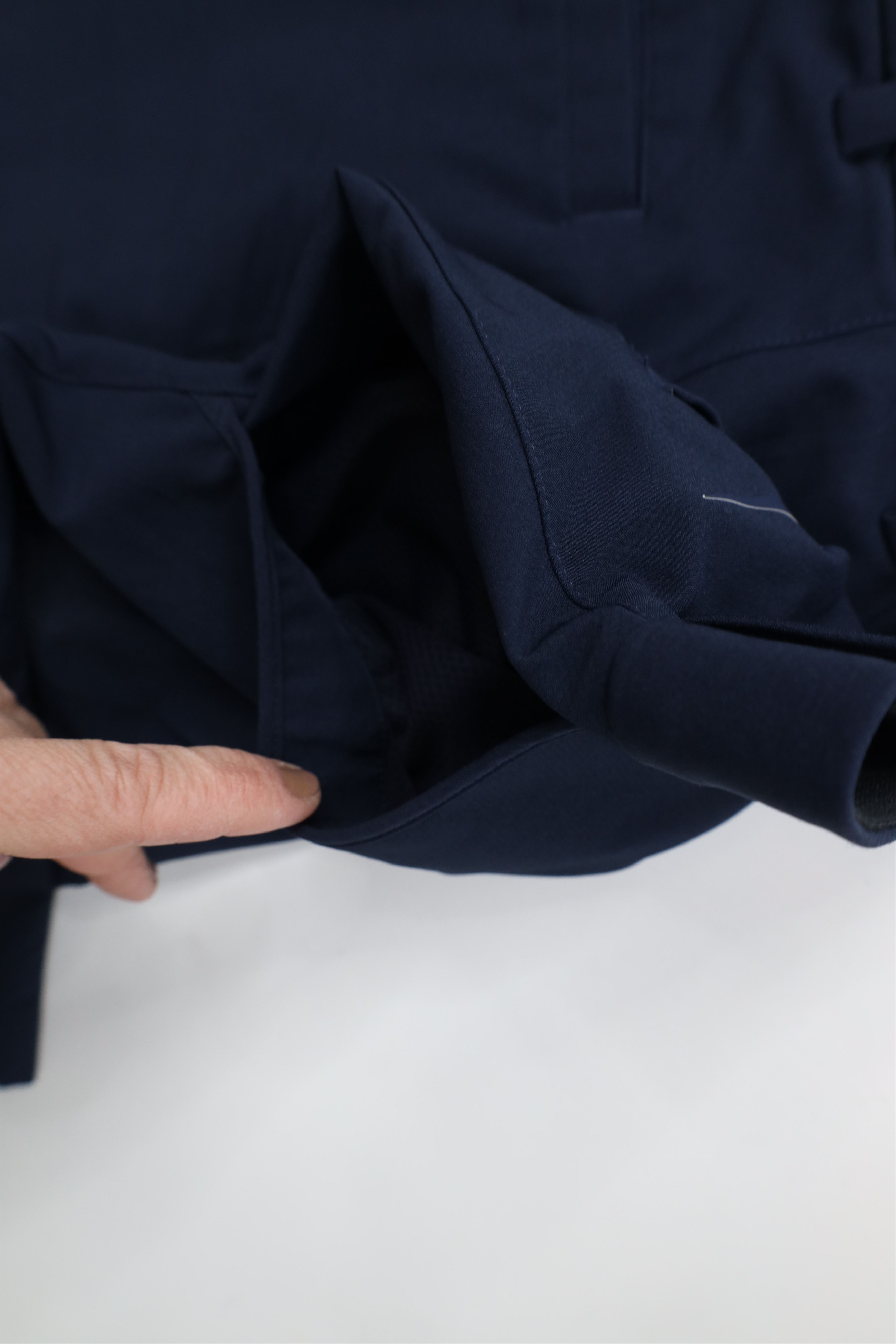 Nike Nike Golf Tech Golfing Golf Chino Shorts Navy Blue Size US 30 / EU 46 - 13 Thumbnail