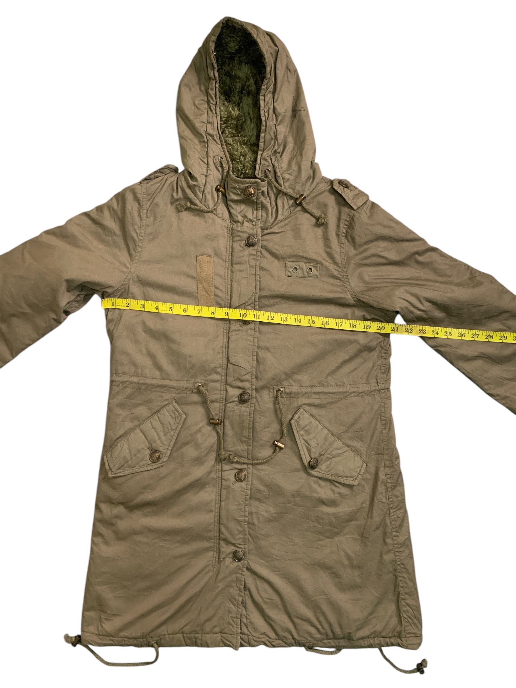 Japanese Brand Rare Design C.O.L.Z.A Military Hoodie Parkas Size L / US 10 / IT 46 - 9 Thumbnail