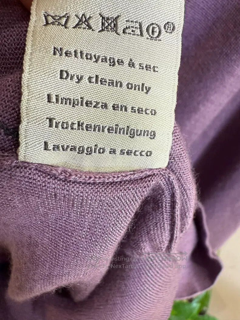 Hermes Hermes Purple Crewneck Knit Sweater Size US XS / EU 42 / 0 - 5 Thumbnail