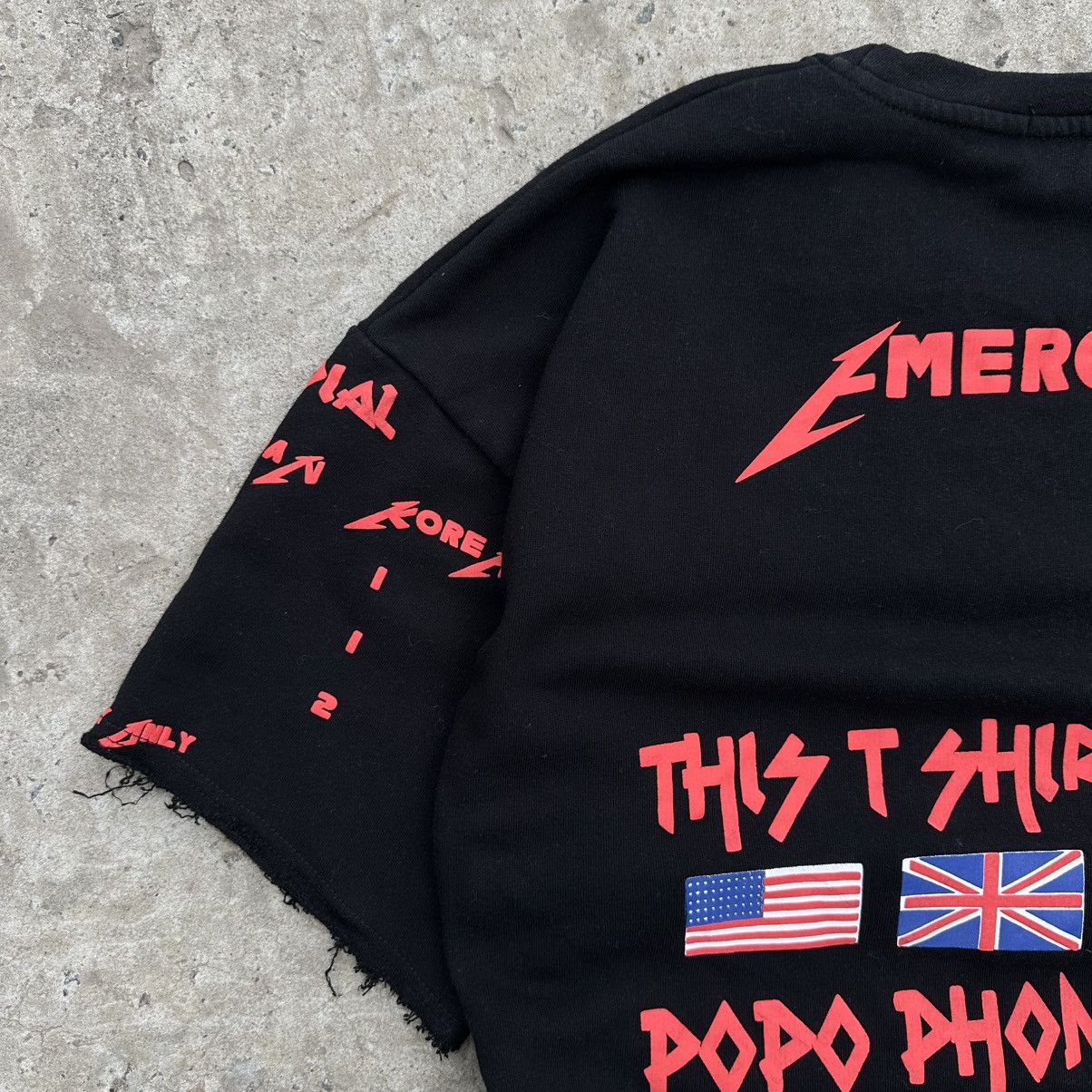 Band Tees Vintage Japanese Style Adult Emergency T-shirts Big Logo Y2K Size US M / EU 48-50 / 2 - 9 Thumbnail