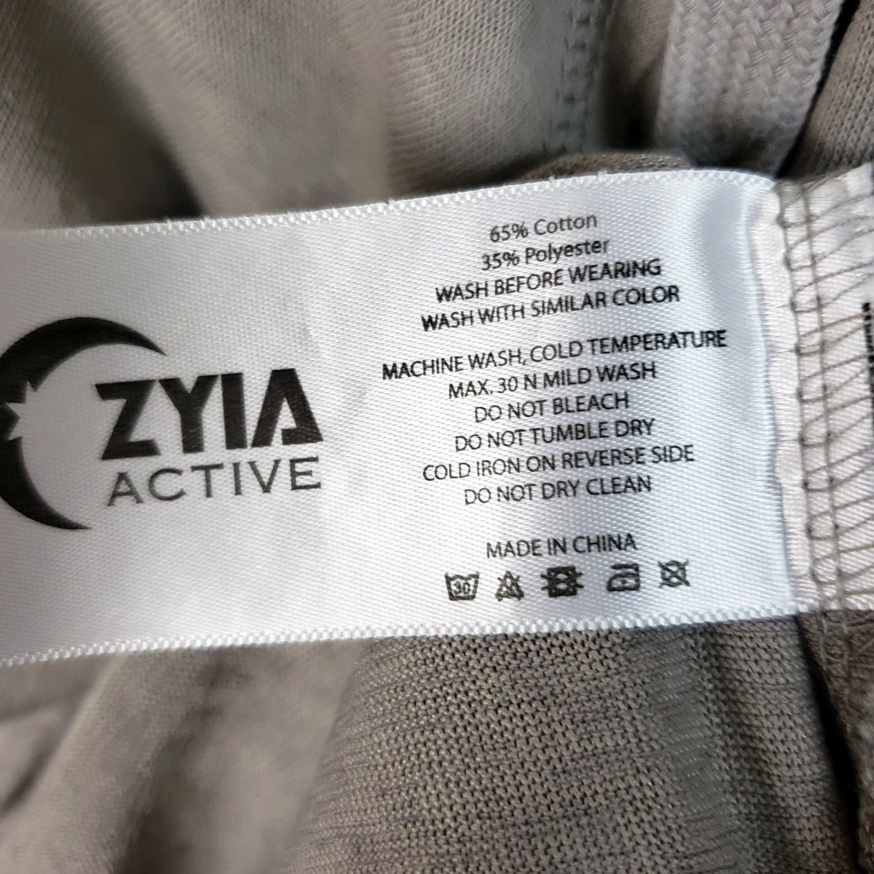 Vintage Zyia Hoodie Women Large Gray Cotton Blend Kangaroo Pocket Pullover Activewear Regular Size L Size L / US 10 / IT 46 - 6 Thumbnail