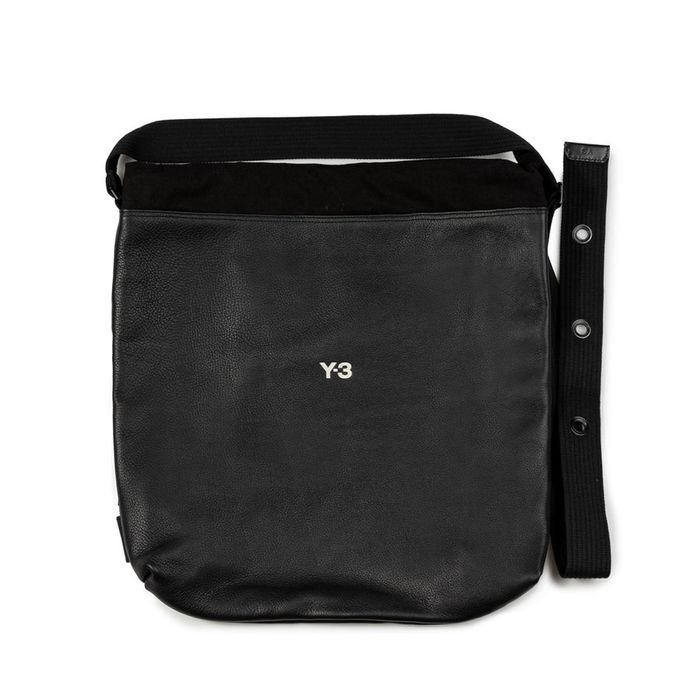 Adidas ADIDAS Y-3 LUX LEATHER GYM BAG Shoulder Bag Bagpack | Grailed