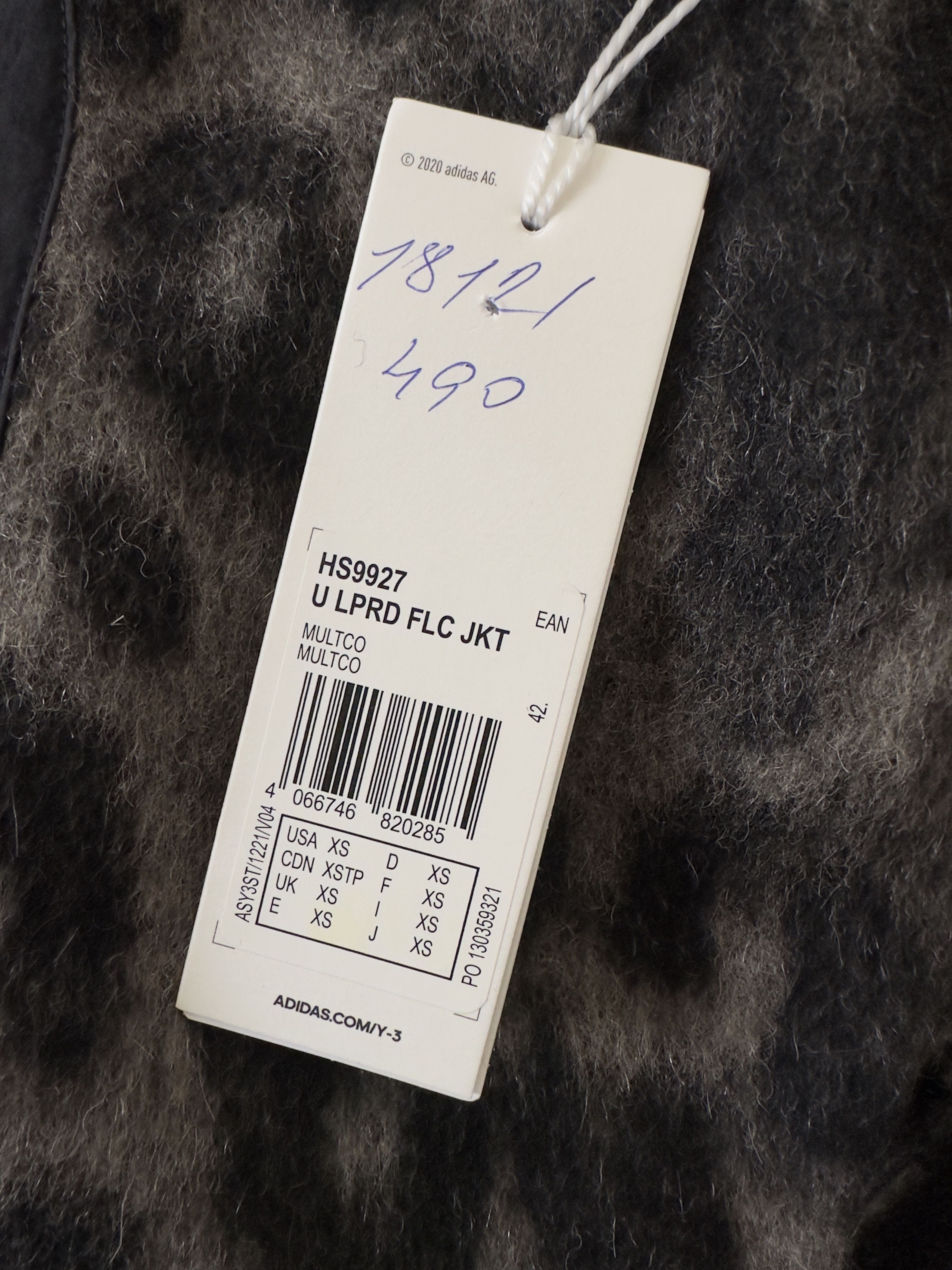 Y-3 Y-3 Yohji Yamamoto GREY Zip-up sweatshirt Size US XS / EU 42 / 0 - 7 Thumbnail