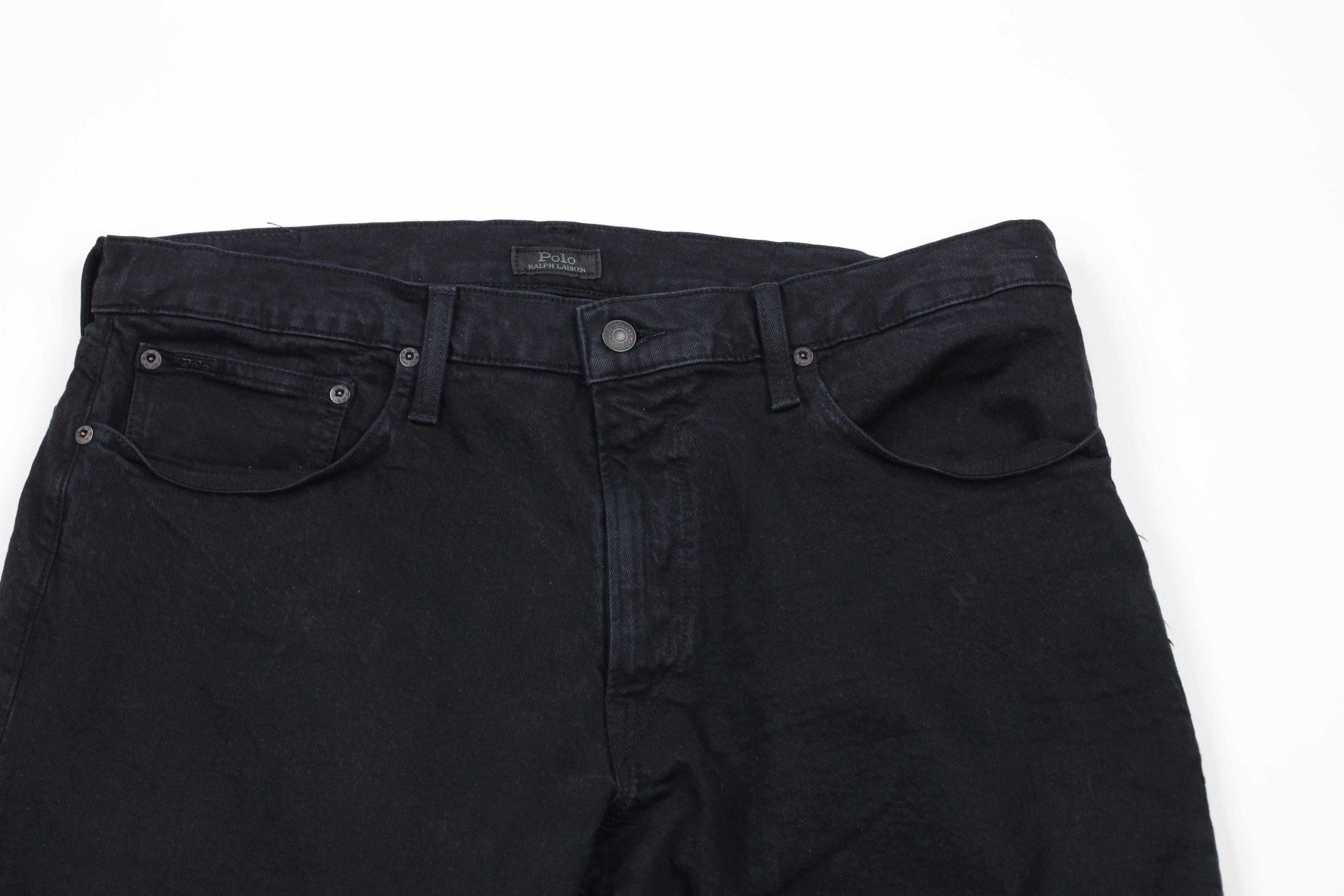 Ralph Lauren Vintage Ralph Lauren Classic Fit Stretch Denim Jeans Black Size US 36 / EU 52 - 2 Thumbnail