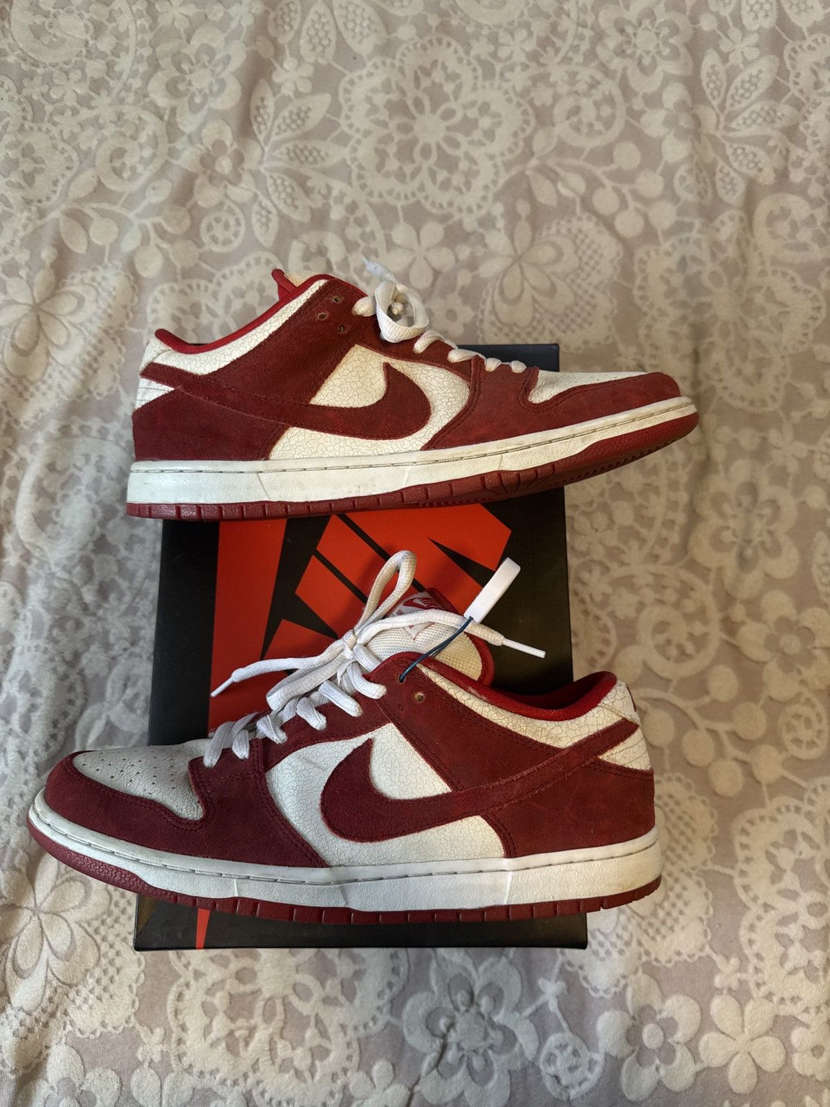Nike Nike dunk low premium sb ‘valentine’s day 2014’ Size US 11 / EU 44 - 1 Thumbnail